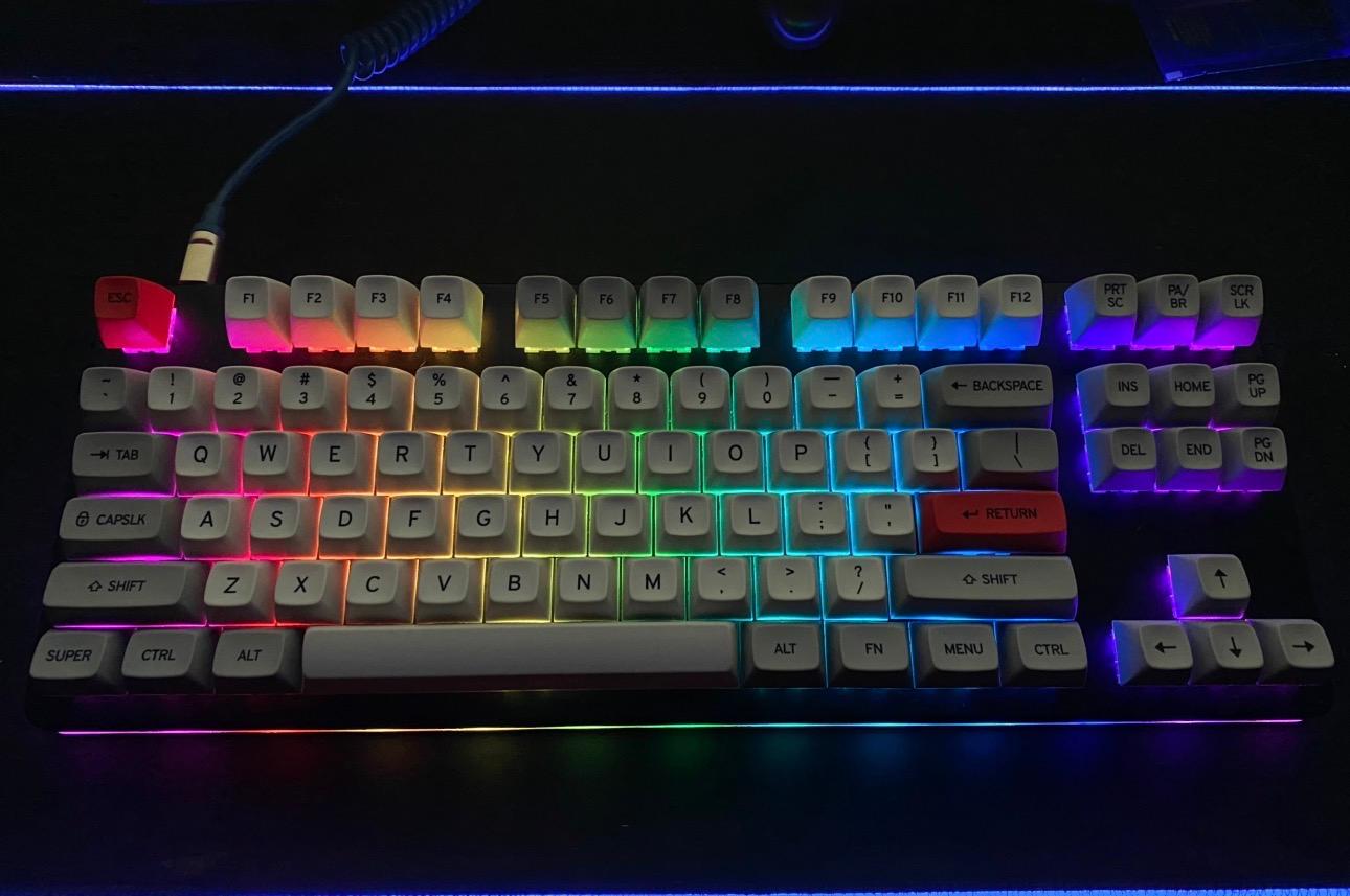 Drop CTRL Mechanical Keyboard Gateron Baby Kangaroo 2.0 Switches MT3 /dev/tty