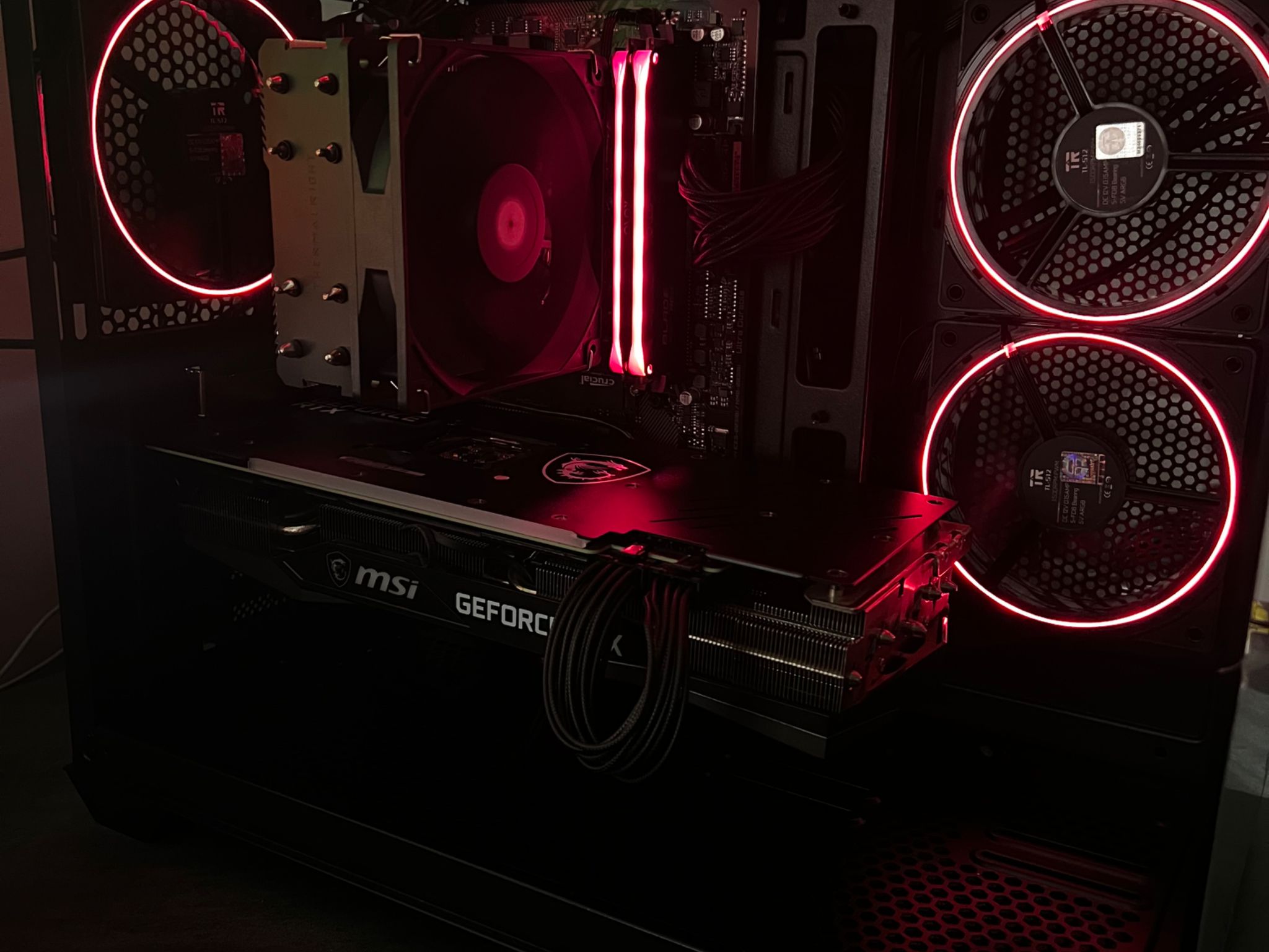 RYZEN 7 3700X + 3070 TI All Black Micro-ATX Custom Gaming PC