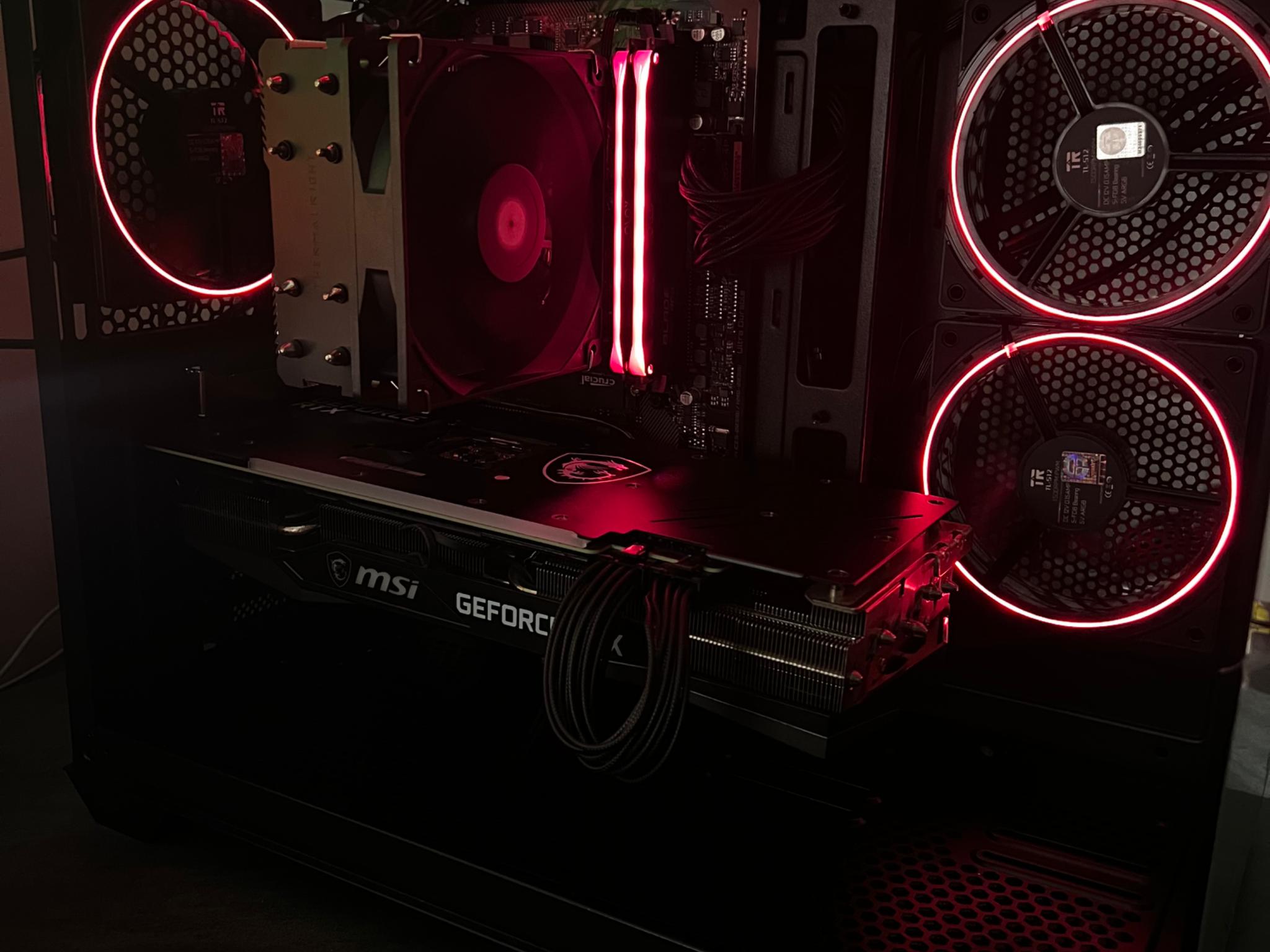 RYZEN 7 3700X + 3070 TI All Black Micro-ATX Custom Gaming PC