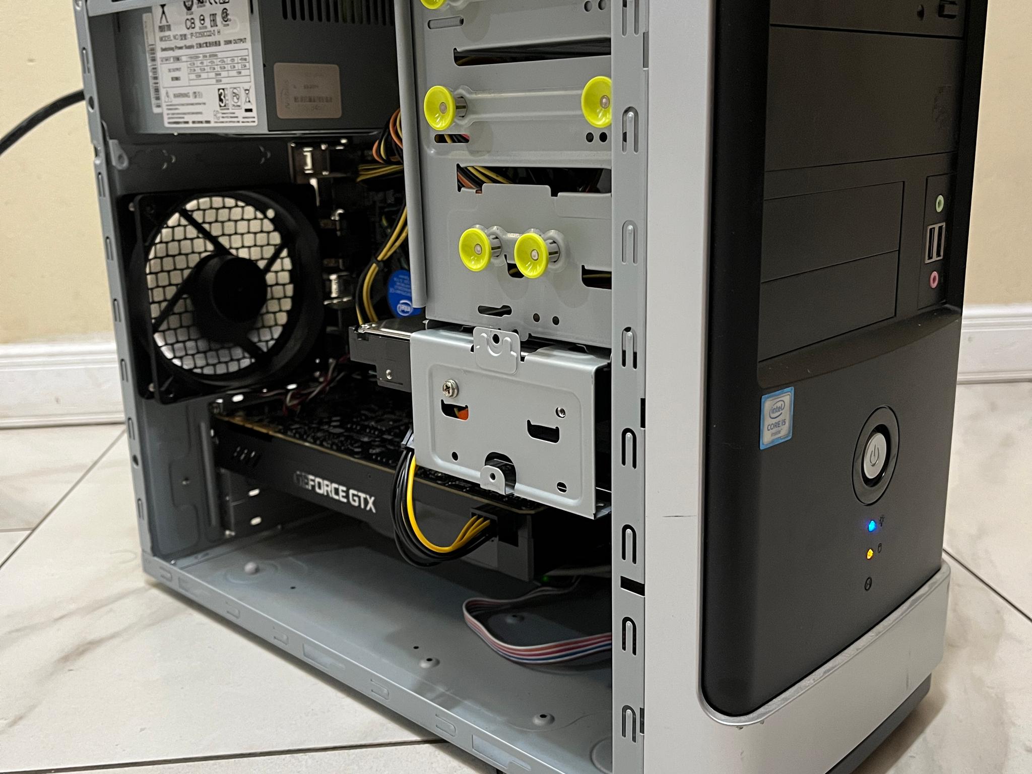 🖥️ Budget Sleeper Office Gaming PC – Intel i5-7400, NVIDIA GTX 1070 8GB, 1TB Storage & 12 GB RAM 🔥