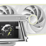 TRYX Holo 360mm AIO White Holographic Visual GIPHY Built-in Asetek 280w TDP