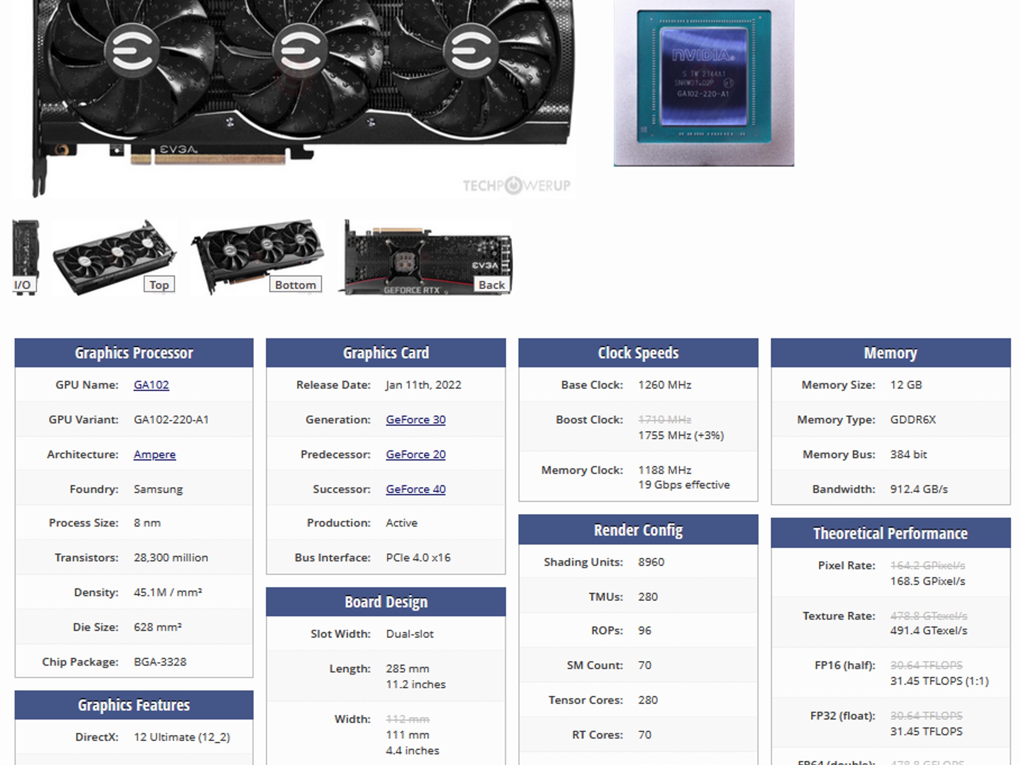 RARE! NEW WITH ORIGINAL FACTORY SEAL, EVGA GeForce RTX 3080 12GB OC XC3 ULTRA GAMING 12G-P5-4865-KL