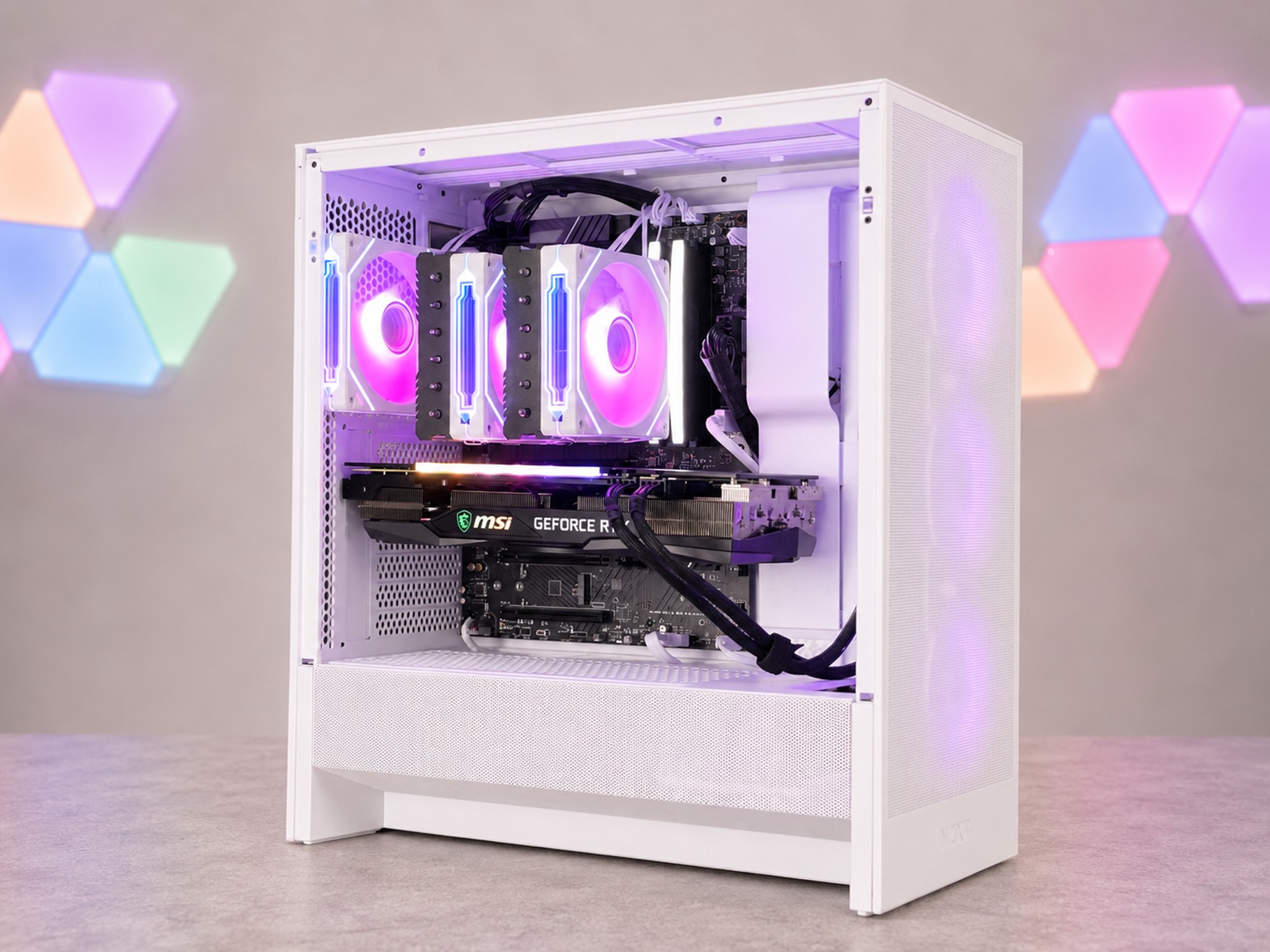 🩷🟣 HALO Gaming PC | RTX 3070 | Ryzen 5 7600X | 32GB DDR5 | 1TB NVME | WiFi and BT | FREE SHIP