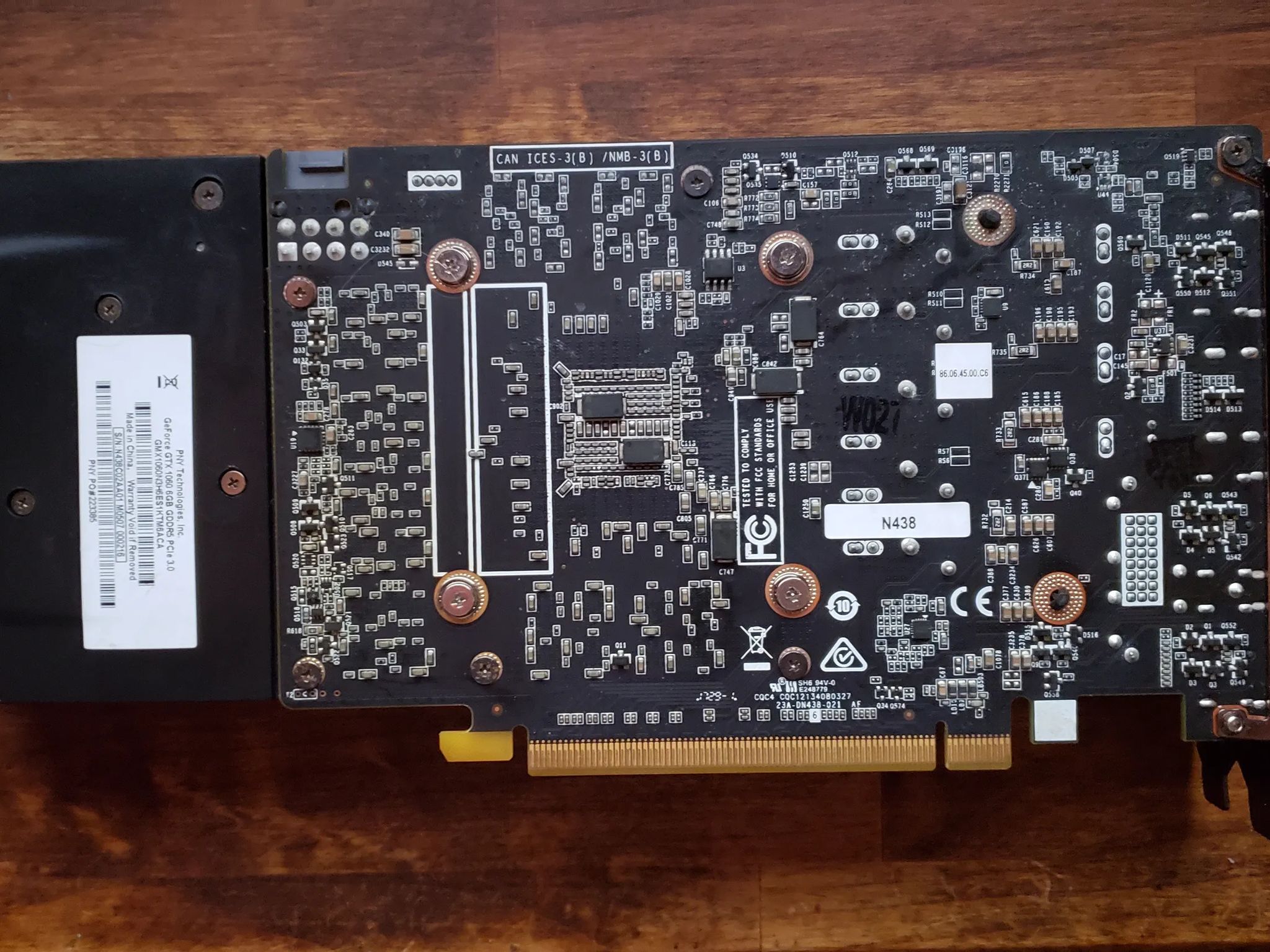 PNY GTX 1060 6gb