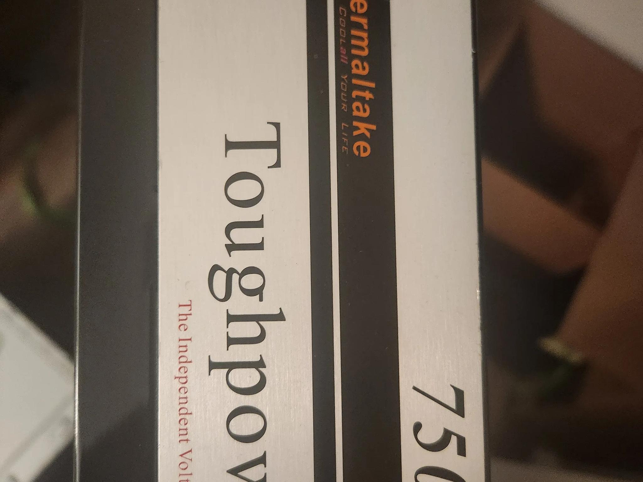 Thermaltake toughpower 750w