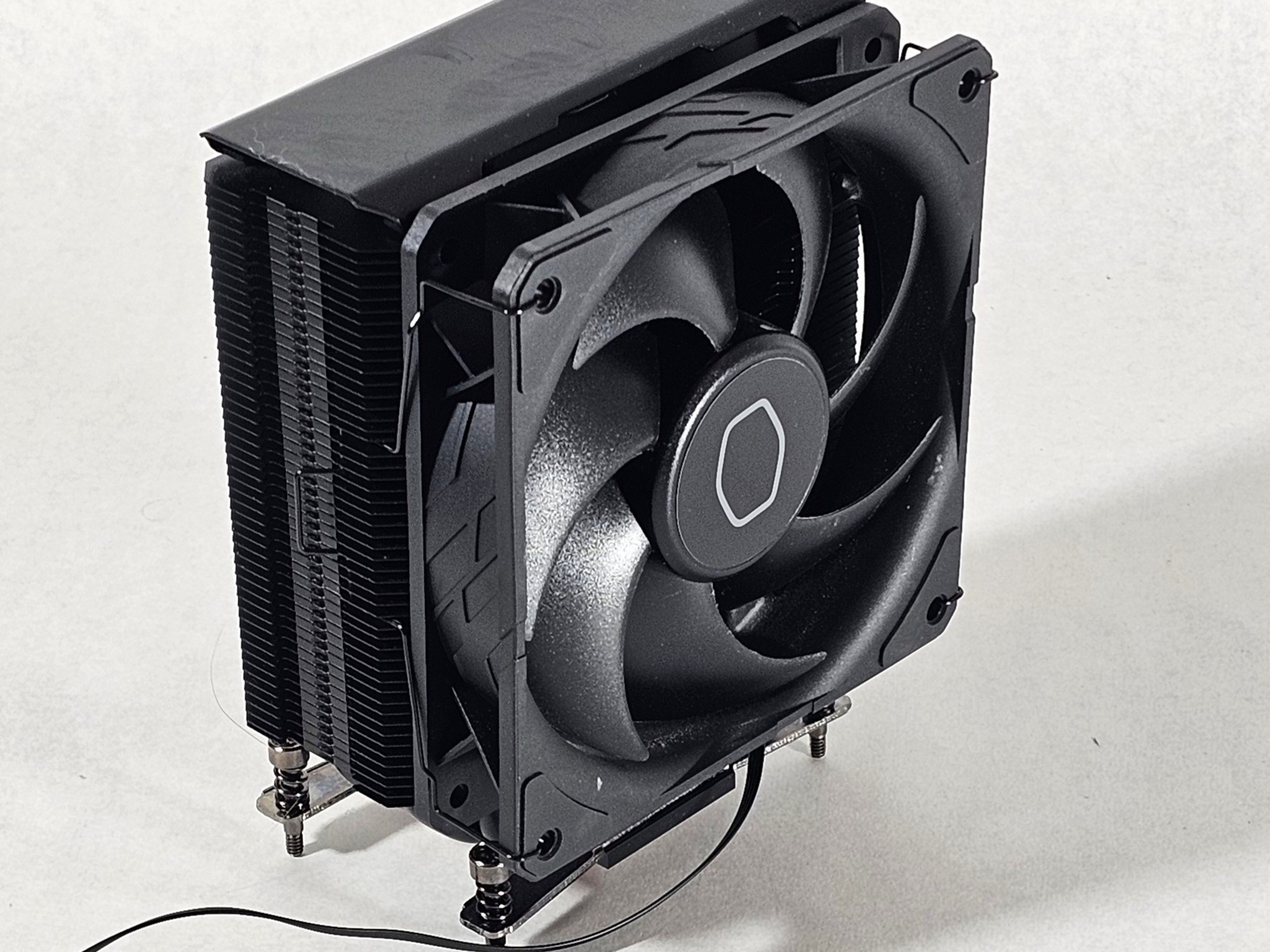 CPU Air Cooler with Copper Heat Pipes and Black Shroud for AMD AM5