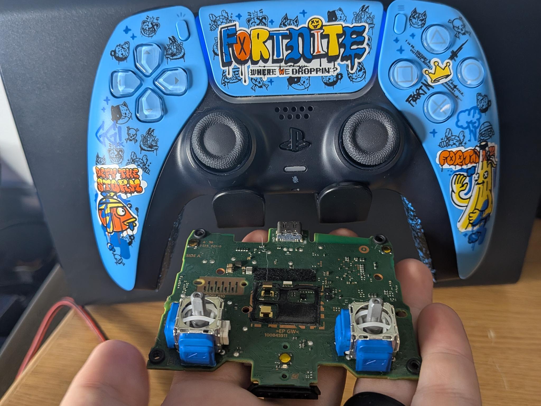 Limited Edition Fortnite Controller TMR and Extreme Rate Rise4 v3 Upgraded.