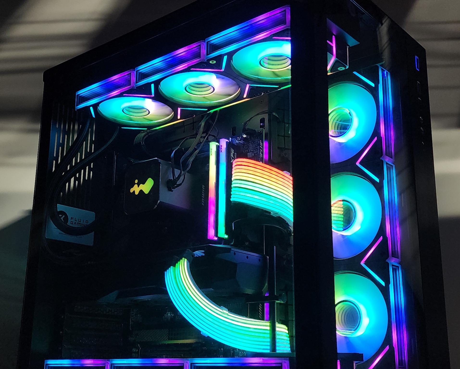 Gaming PC i7-14700KF 32GB RAM 2TB SSD RX 7900 XT 20GB Windows 11 Computer