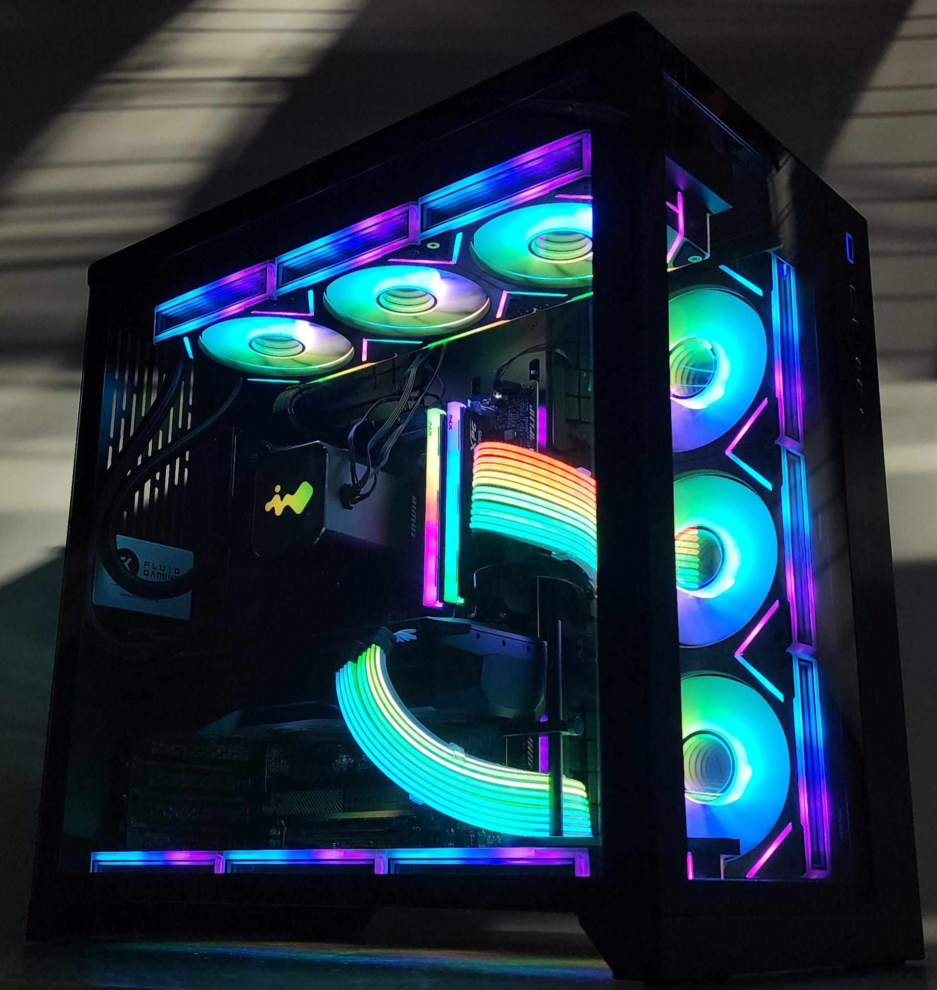 Gaming PC i7-14700KF 32GB RAM 2TB SSD RX 7900 XT 20GB Windows 11 Computer