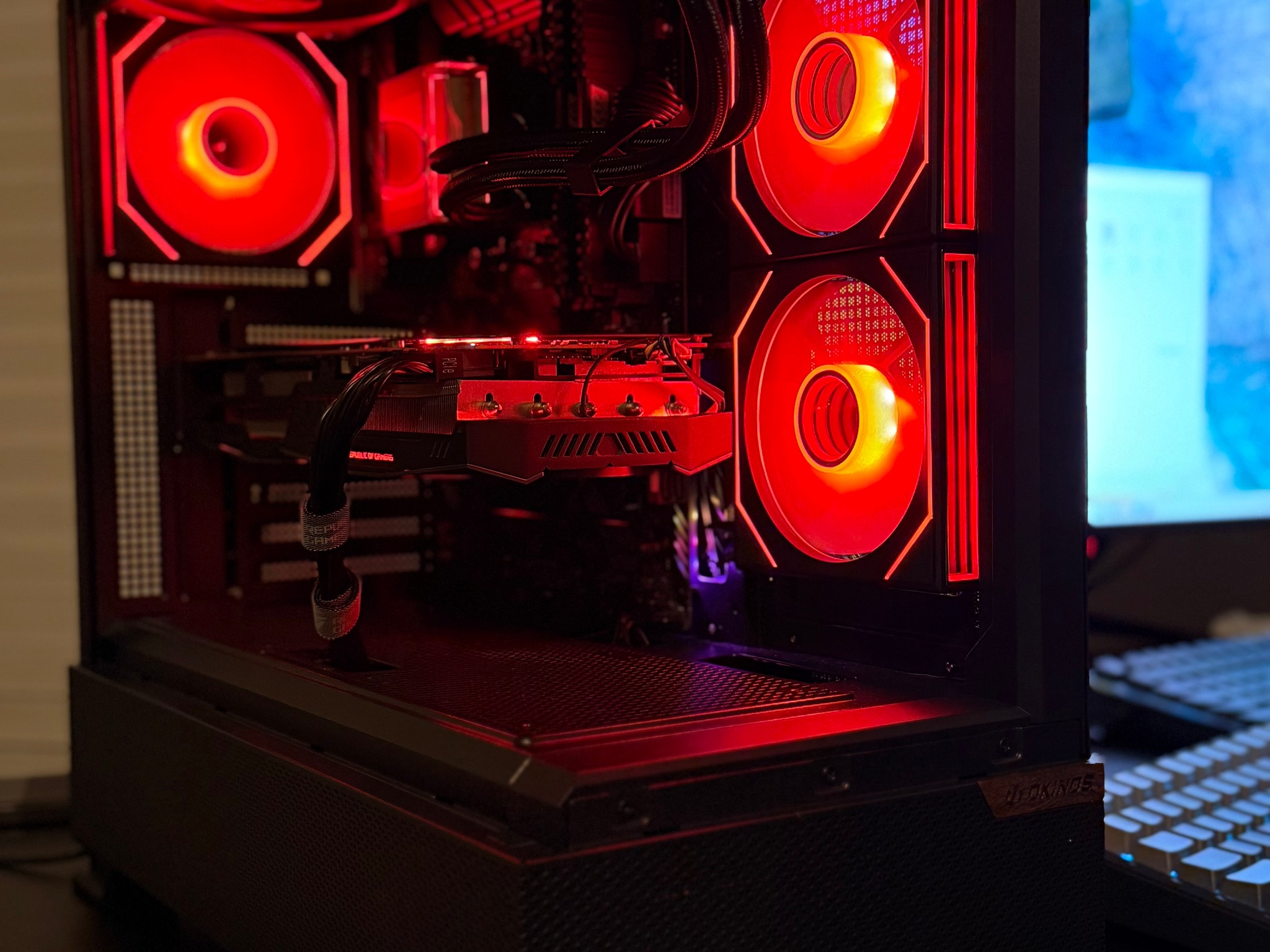 ROG Gaming PC | Ryzen 5 5500 | RX 5700 XT 8GB | 16GB RAM | ASUS TUF WiFi | 360mm LCD AIO