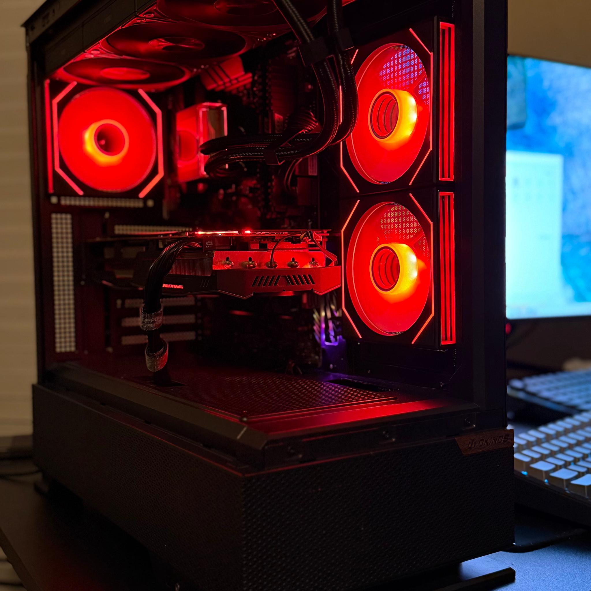 ROG Gaming PC | Ryzen 5 5500 | RX 5700 XT 8GB | 16GB RAM | ASUS TUF WiFi | 360mm LCD AIO