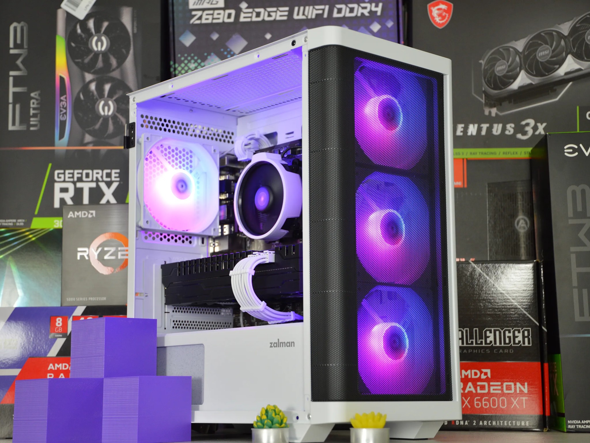 ☯️☯️| RX 5700XT 8GB | RYZEN 5 3600 | 16GB DDR4 RAM | 1TB NVME SSD | VaporWave 2.0 |