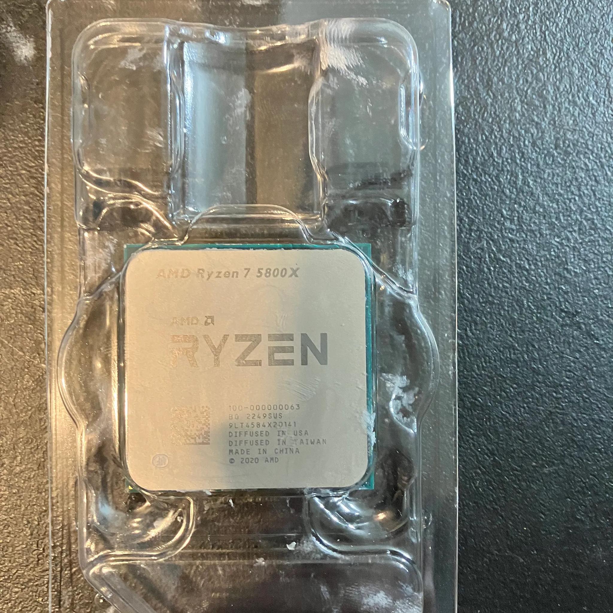 AMD Ryzen 7 5800x 8 Core 16 Thread Processor