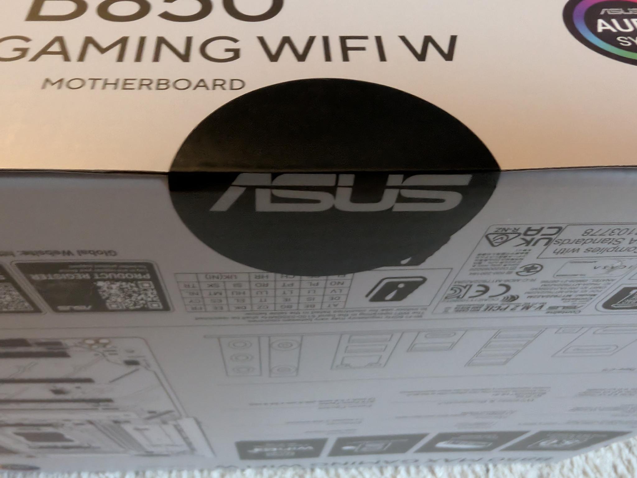 BNIB ASUS B850 MAX GAMING WIFI W ATX Motherboard
