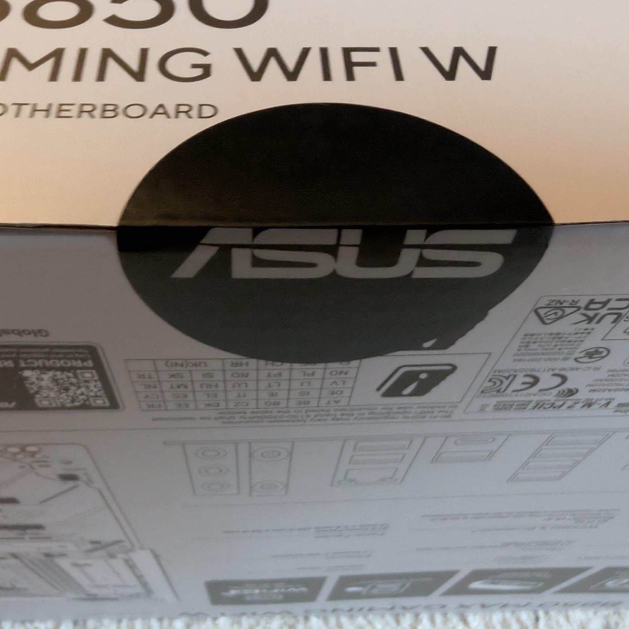 BNIB ASUS B850 MAX GAMING WIFI W ATX Motherboard