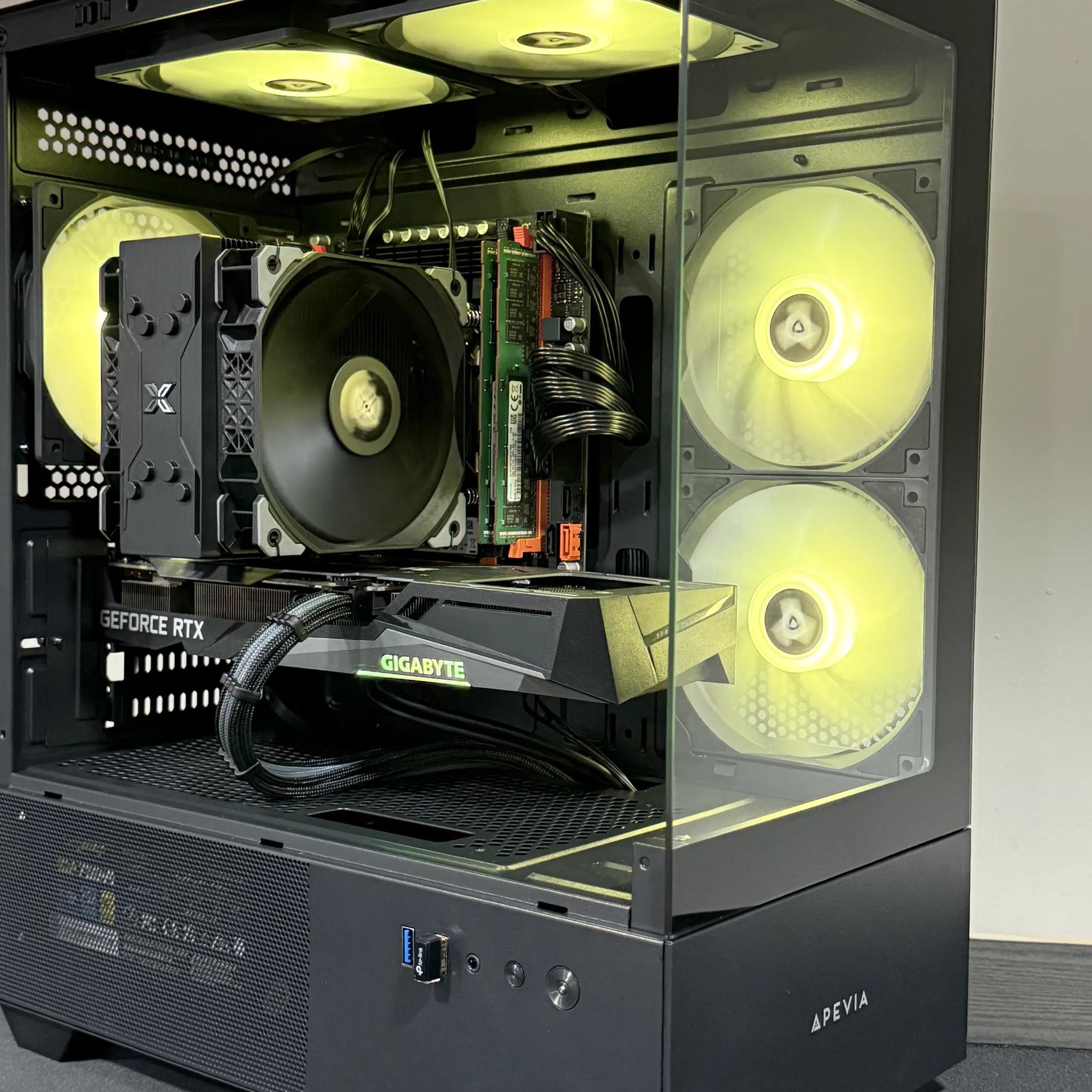 Budget Gaming PC - RTX 3060 Ti _ 1 TB SSD _ 64 GB RAM _ 14 Core Xeon CPU