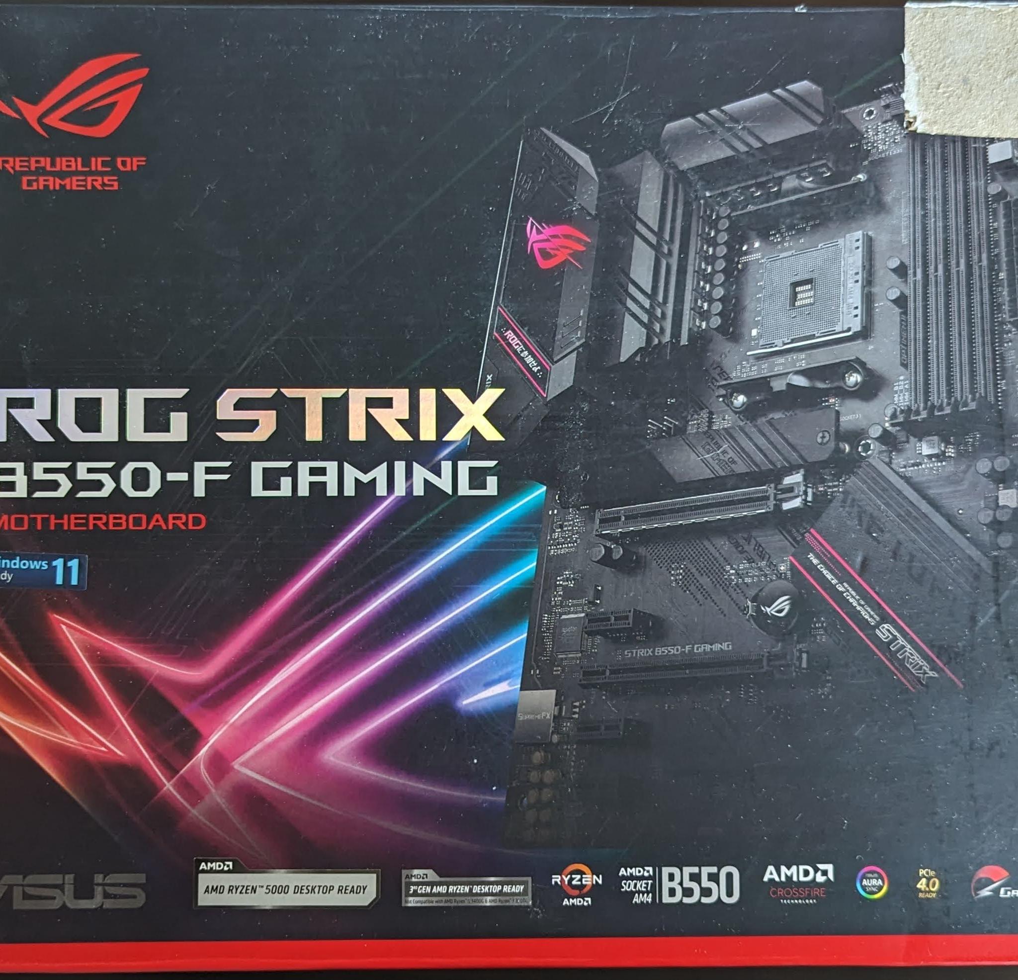 ASUS ROG STRIX B550-F ATX AM4 || w/o Wi-Fi