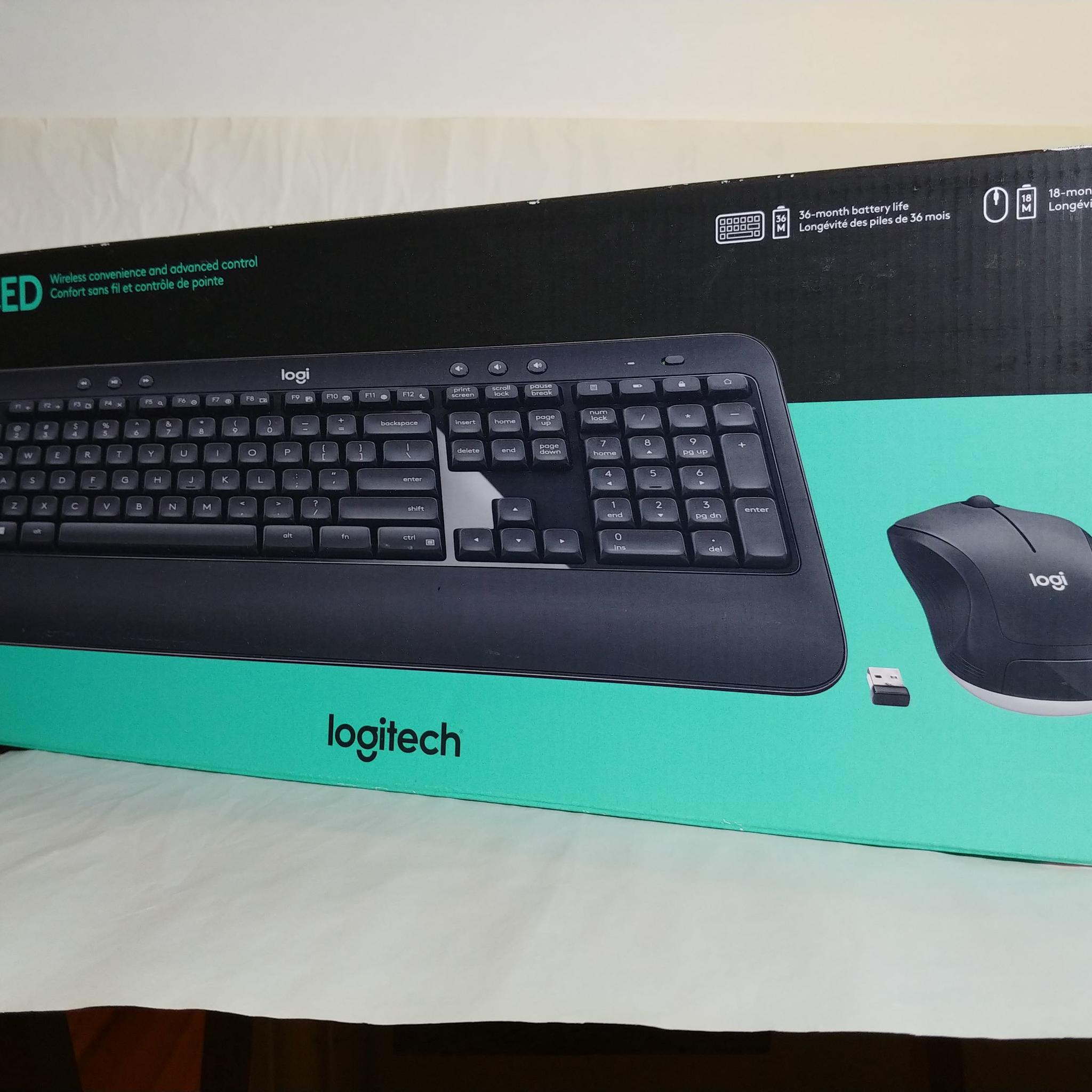 Logitech MK540 Wireless Keyboard + Mouse Combo