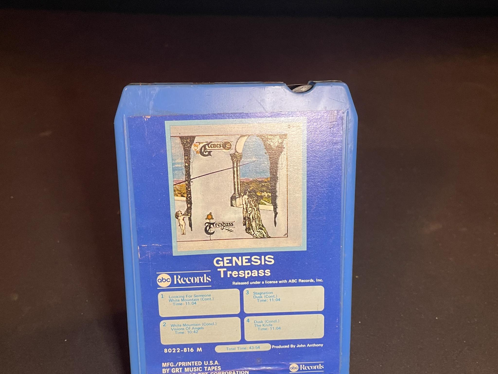 Genesis Trespass 8-track