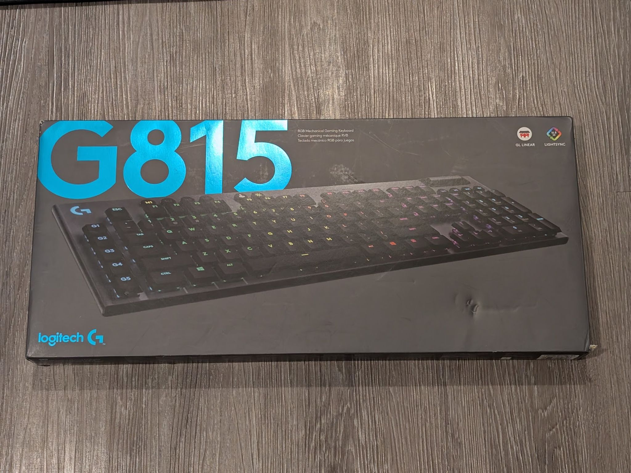 Logitech G815 LIGHTSYNC RGB Mechanical Gaming Keyboard