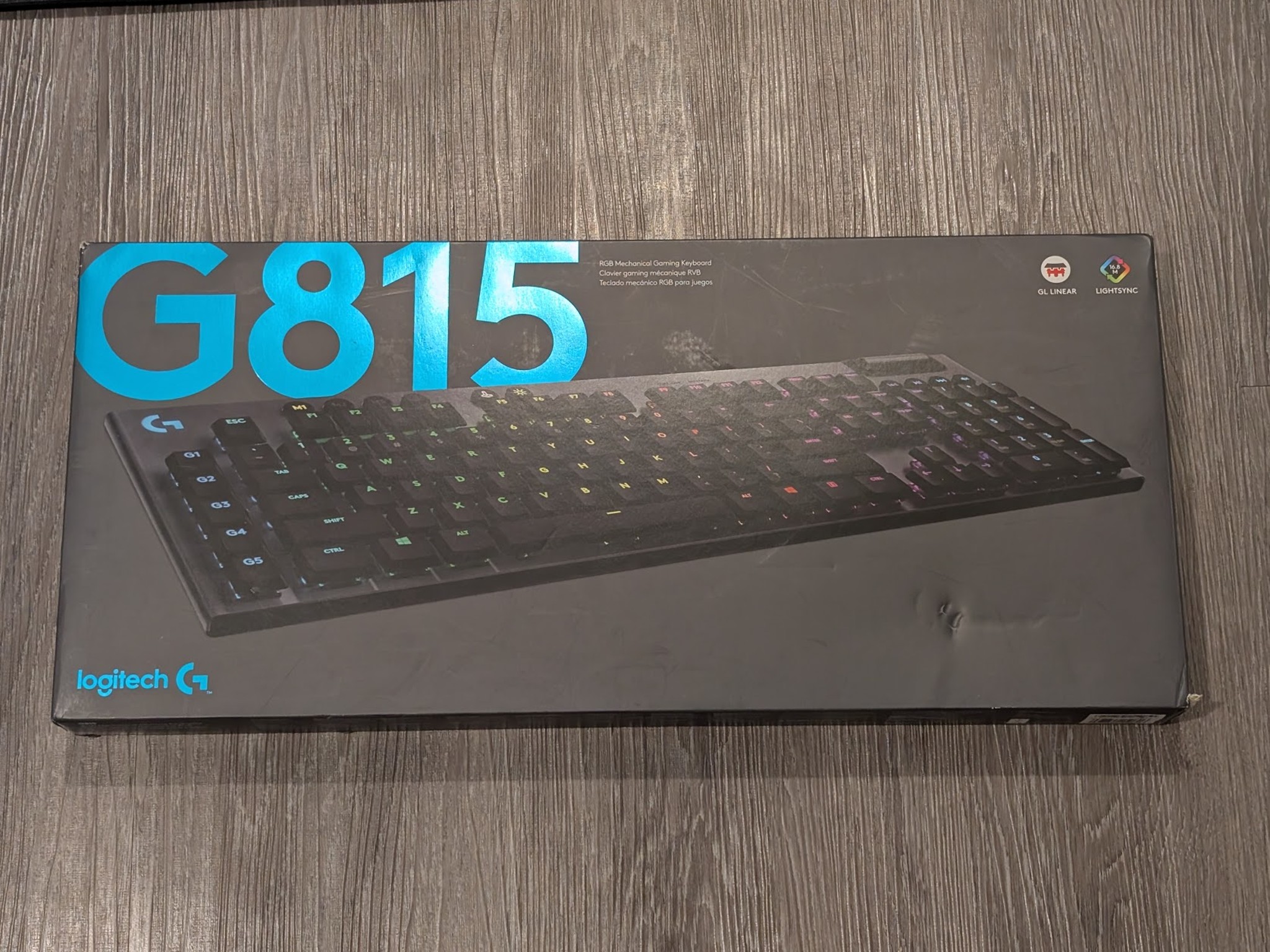 Logitech G815 LIGHTSYNC RGB Mechanical Gaming Keyboard