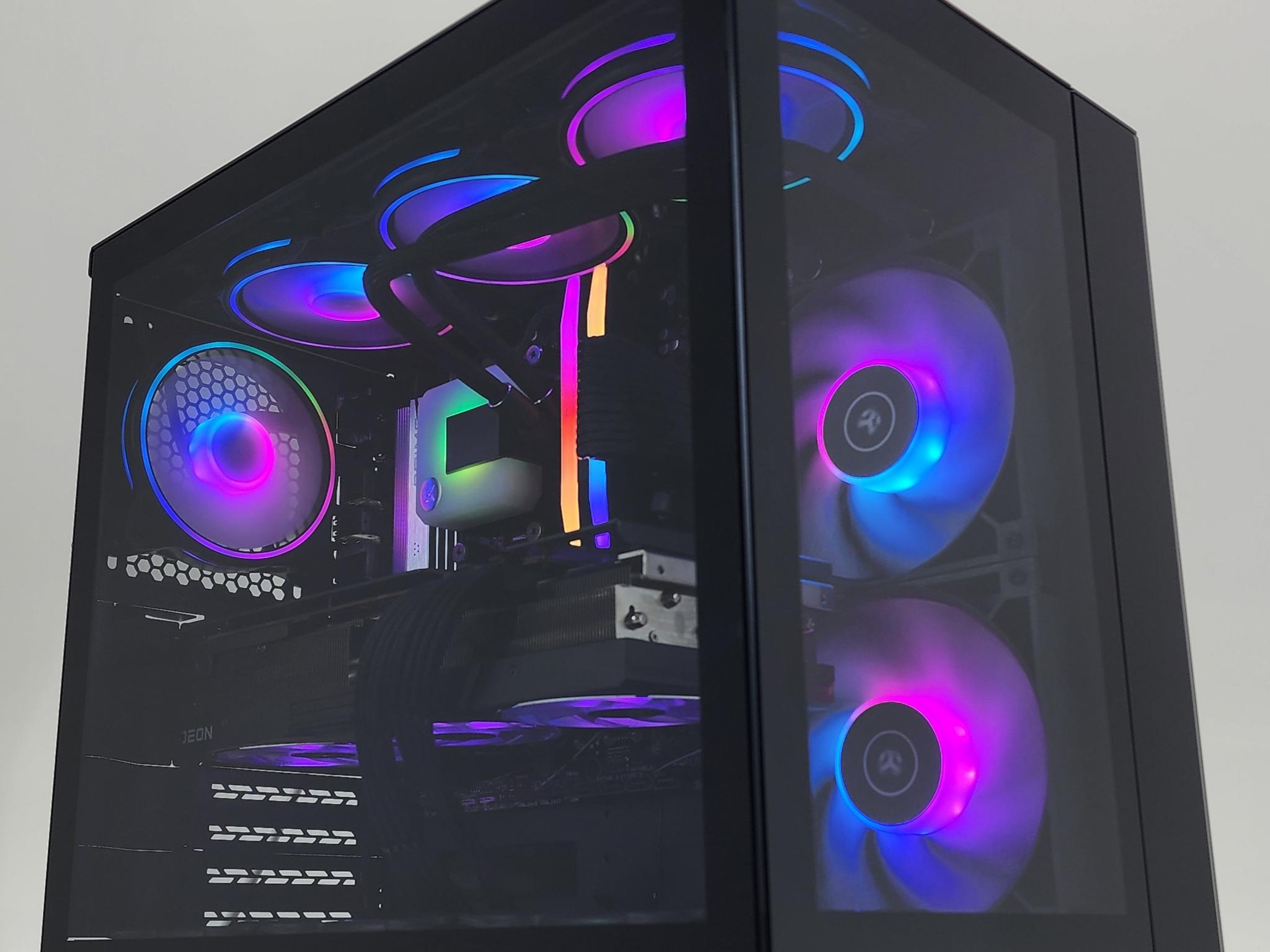 Gaming PC Ryzen 7 7800X3D 32GB RAM 2TB SSD RX 7900 XT 20GB Windows 11 Computer