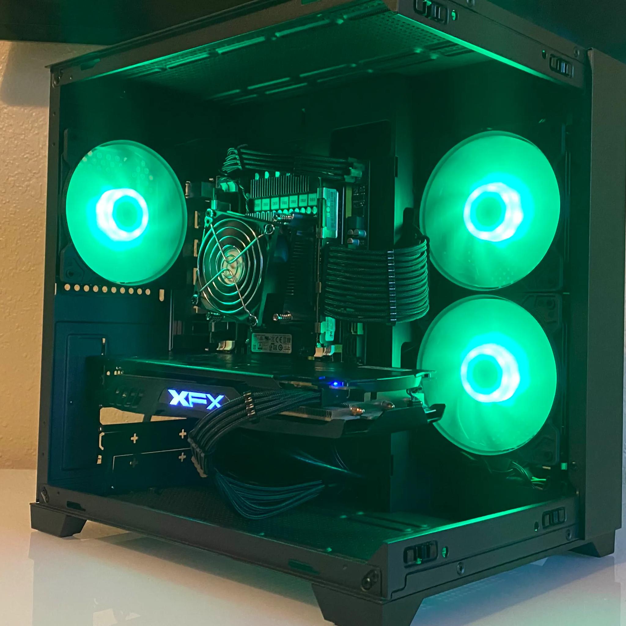 E-Sports PC | E5-2660v2, 16GB RAM, 512GB, RX 480 8GB