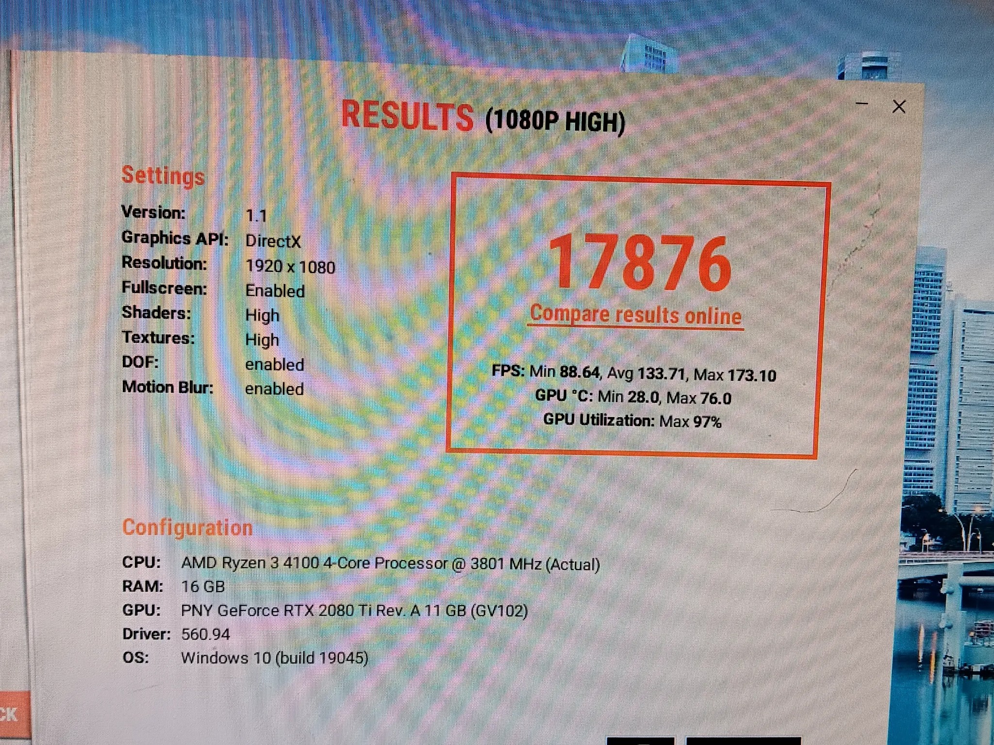 PNY Nvidia GeForce RTX-2080ti 11GB GPU