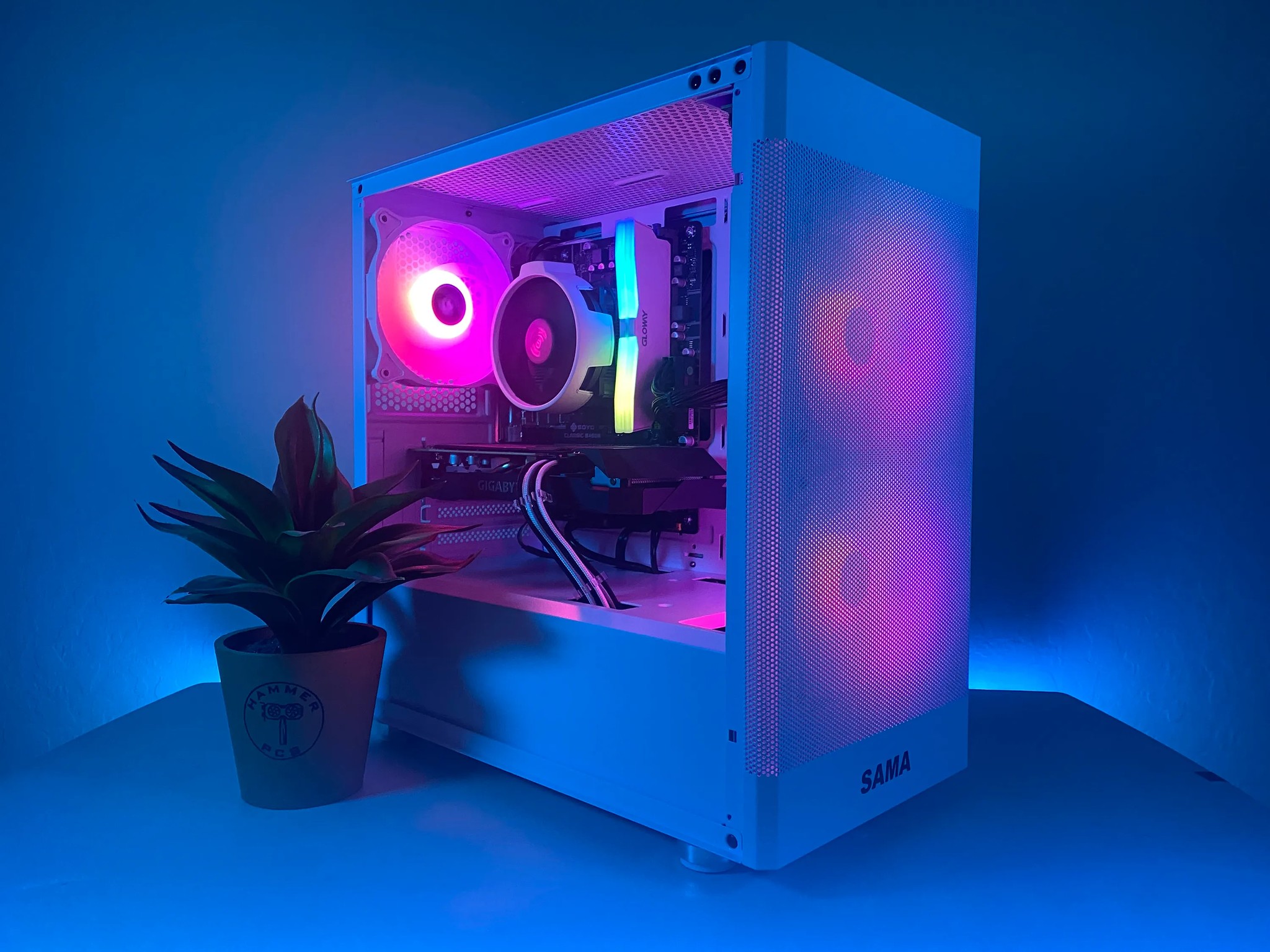 🤍 Custom Built White RGB Gaming PC 🤍 | Windows 11, GTX 1660, Ryzen 5 | Fortnite, Cyberpunk, more!