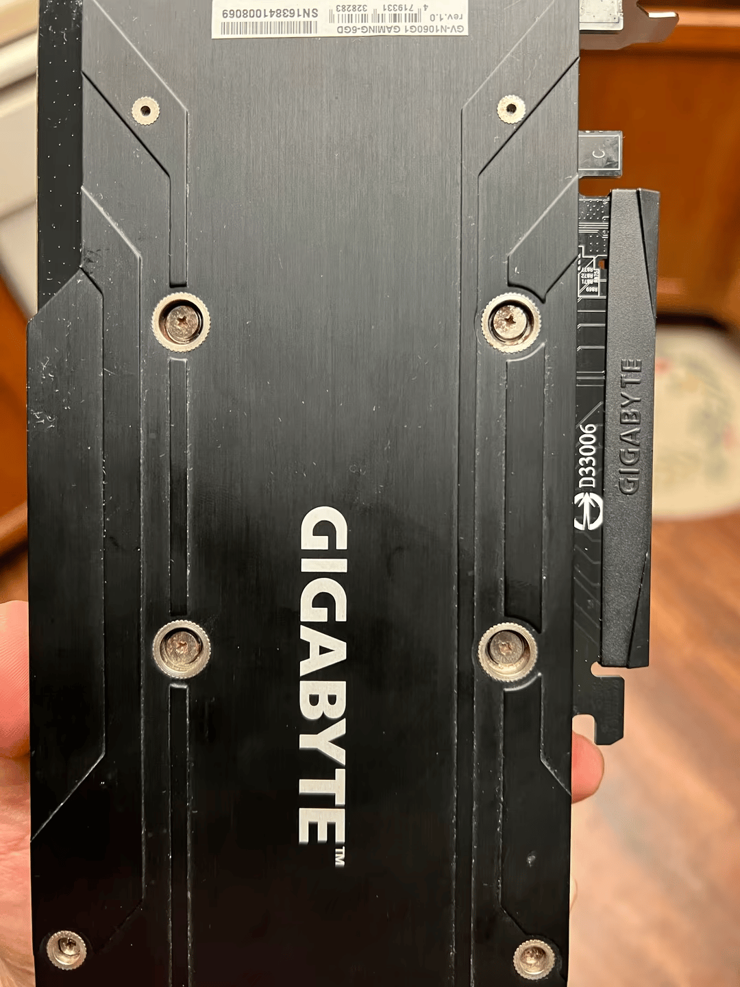 GIGABYTE GTX 1060 6GB 
