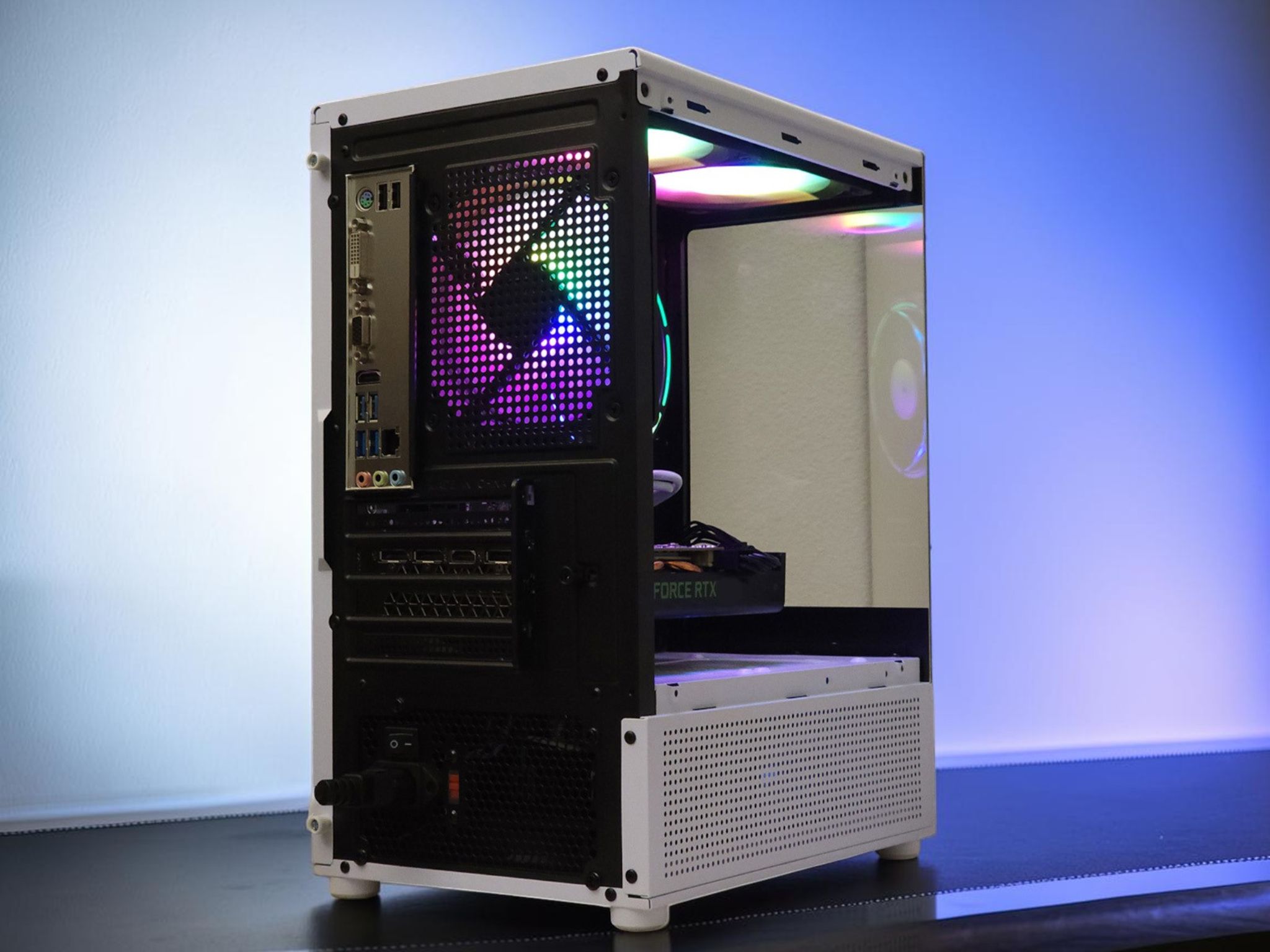 🐼 GeForce RTX 3050 8GB Custom Gaming PC, Intel Core i5-8400, 16GB RAM, 1TB SSD, WIFI, Win 11 Pro
