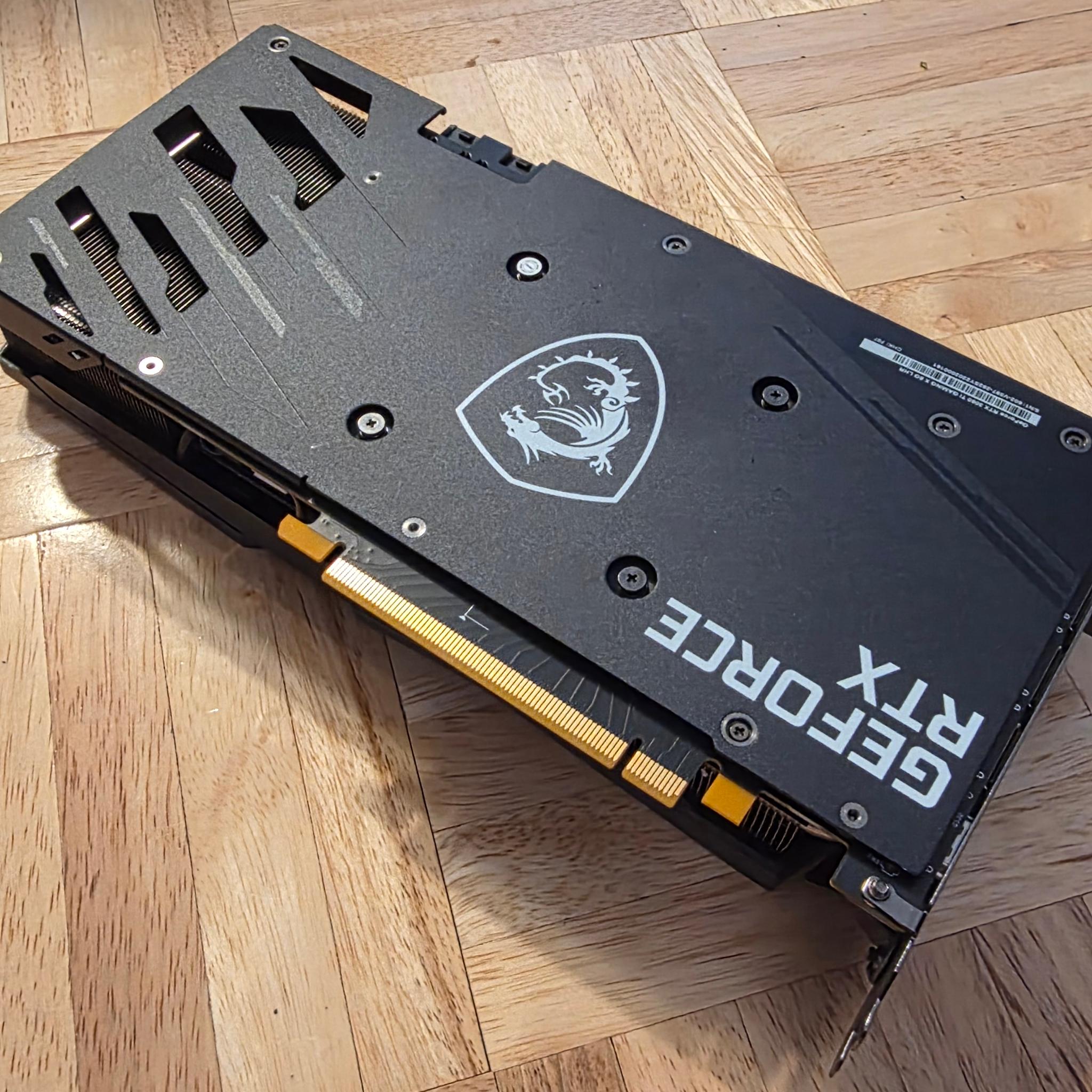 MSI GeForce RTX 3060 Ti  8GB w/ kickstand