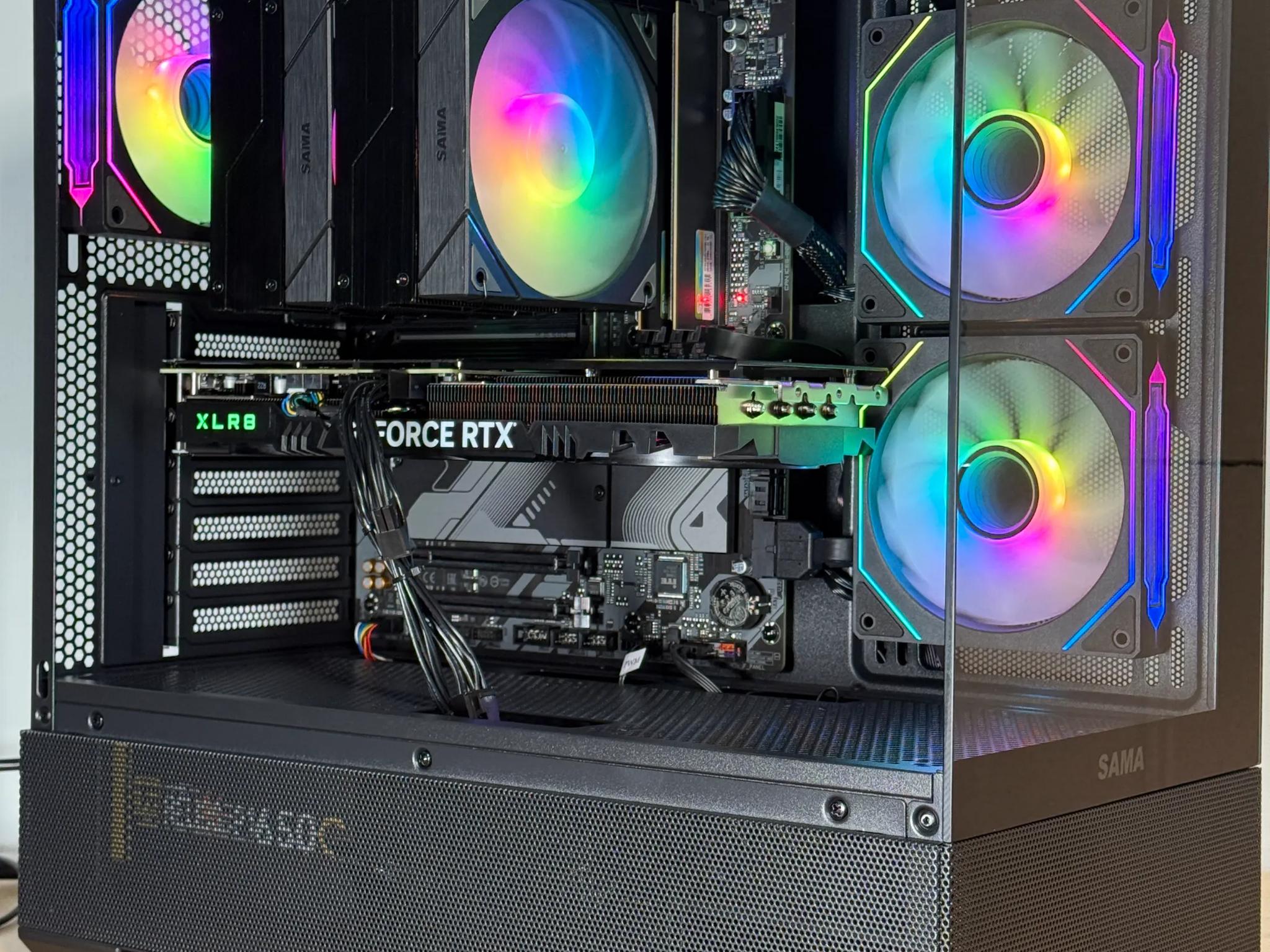 RTX 4070 Ryzen 7700x Gaming PC