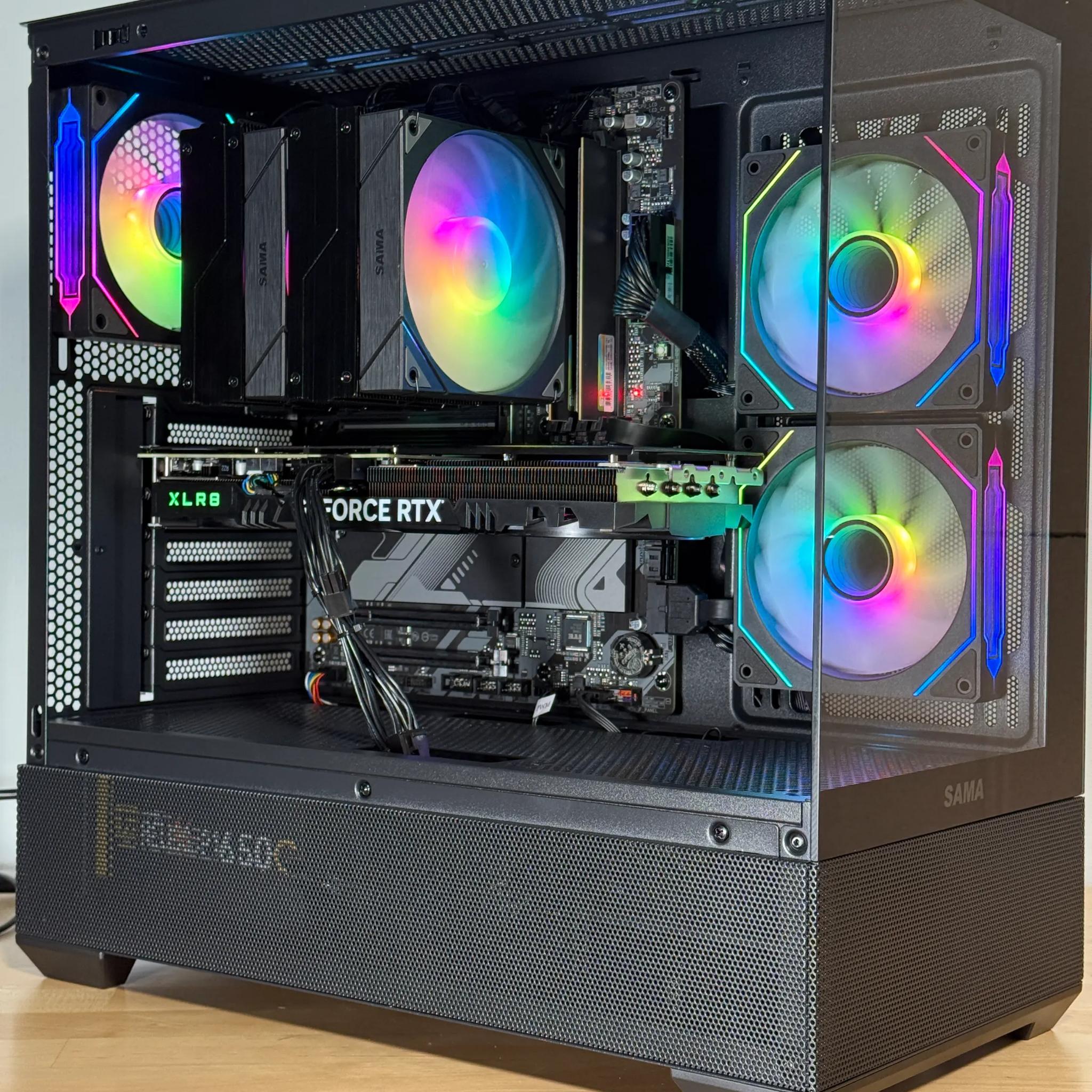 RTX 4070 Ryzen 7700x Gaming PC