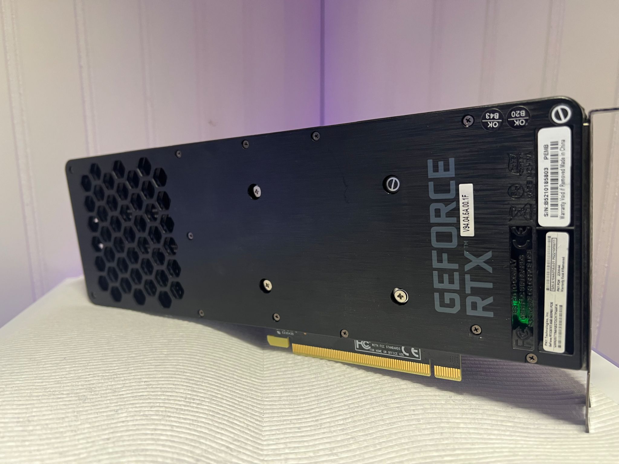 PNY 3070TI used for light gaming from an older person was a trade on an upgrade