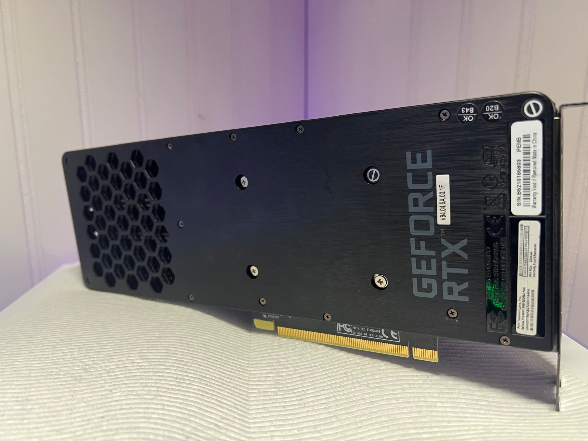 PNY 3070TI used for light gaming from an older person was a trade on an upgrade