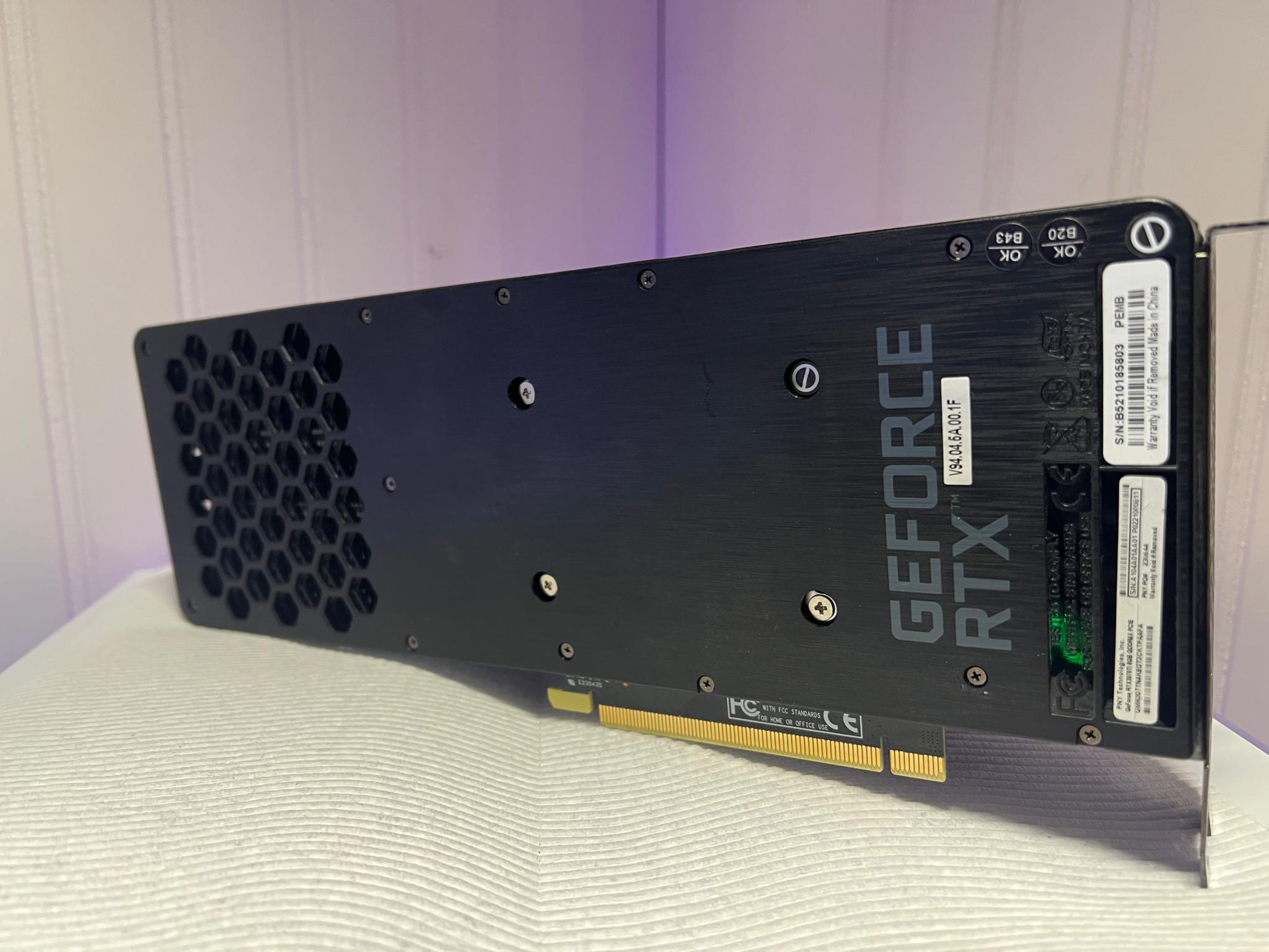 PNY 3070TI used for light gaming from an older person was a trade on an upgrade