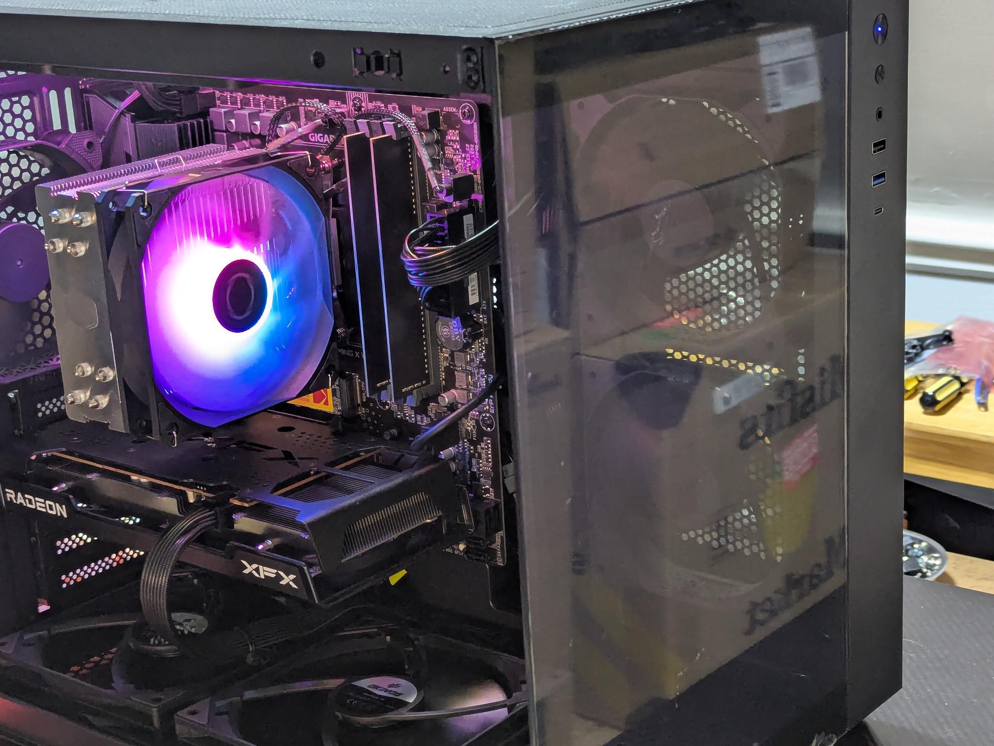 GAMING PC|AMD RYZEN 5 3600|16GB DDR4 3200|AMD RADEON RX 6600 8GB|1TB NVME SSD|WINDOWS 11 HOME ACTIVE