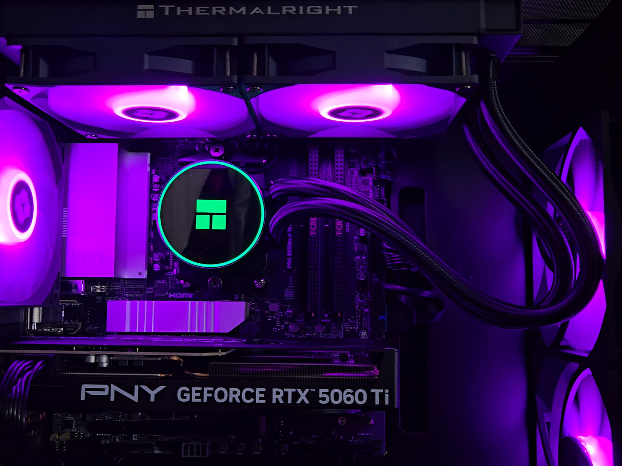 5060 Ti 16GB - 9600X - 32GB DDR5 6000 - 1TB Gen4 NVMe - NZXT Case
