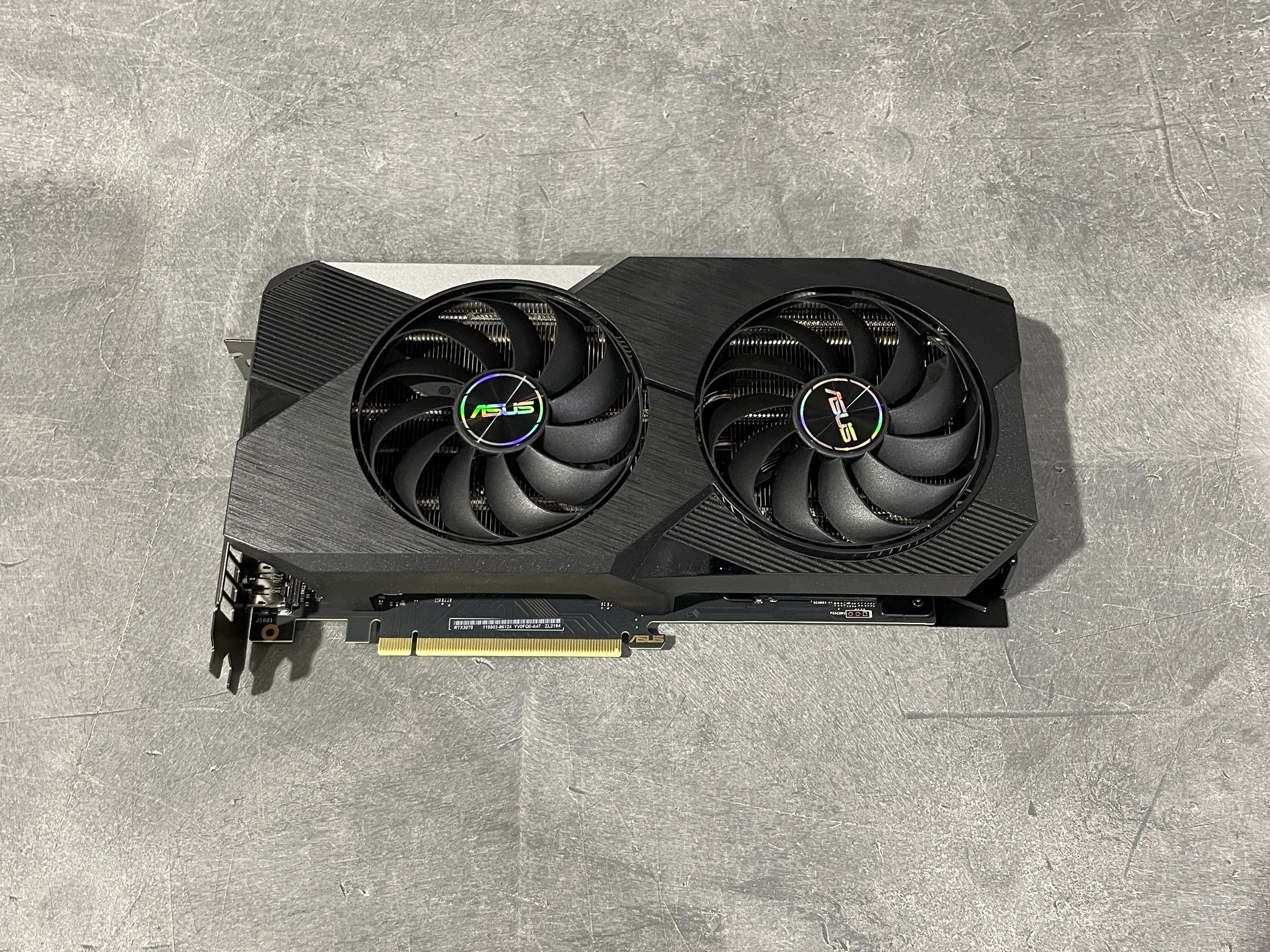 Asus RTX 3070 Dual V2 08G
