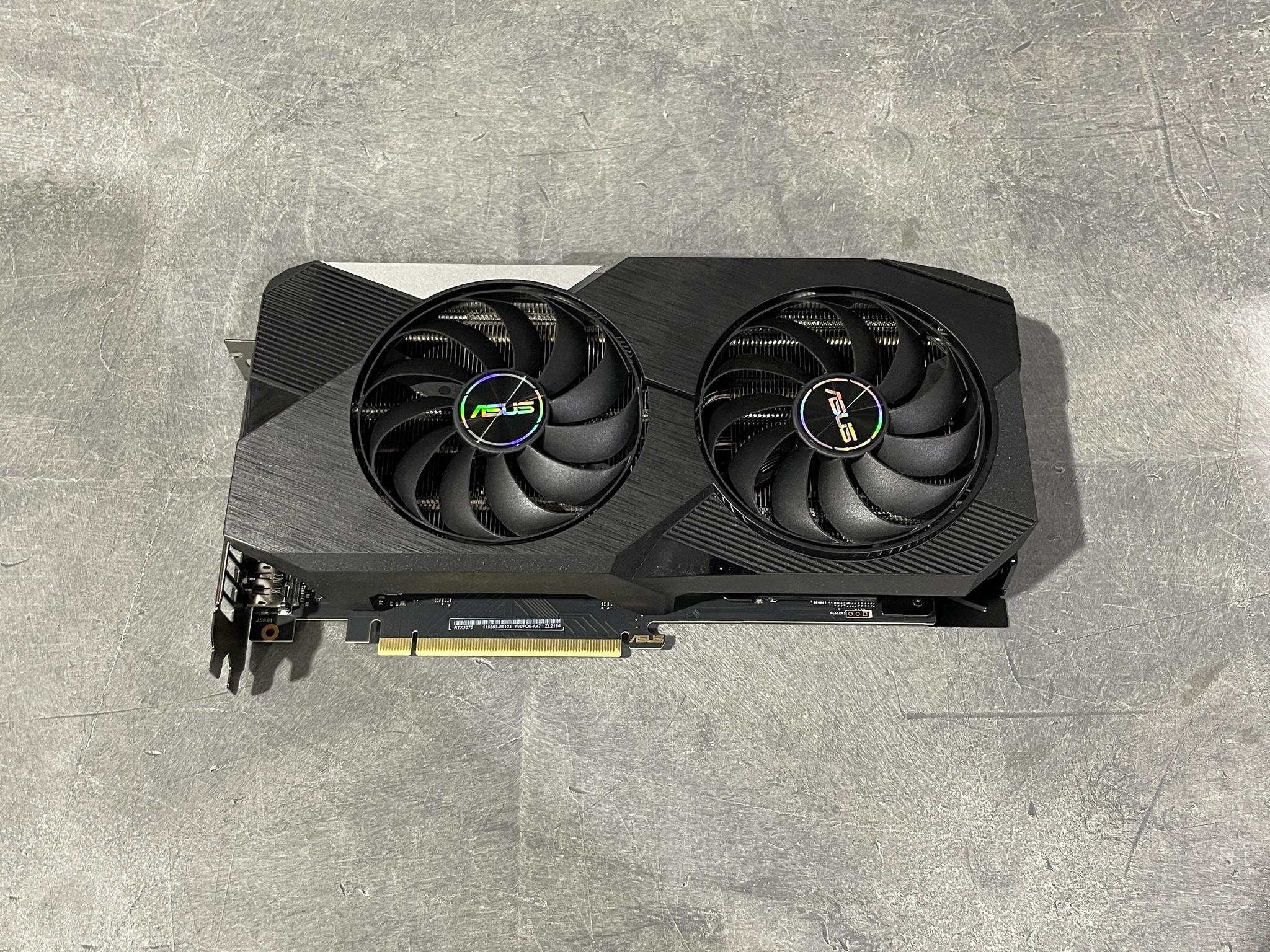 Asus RTX 3070 Dual V2 08G