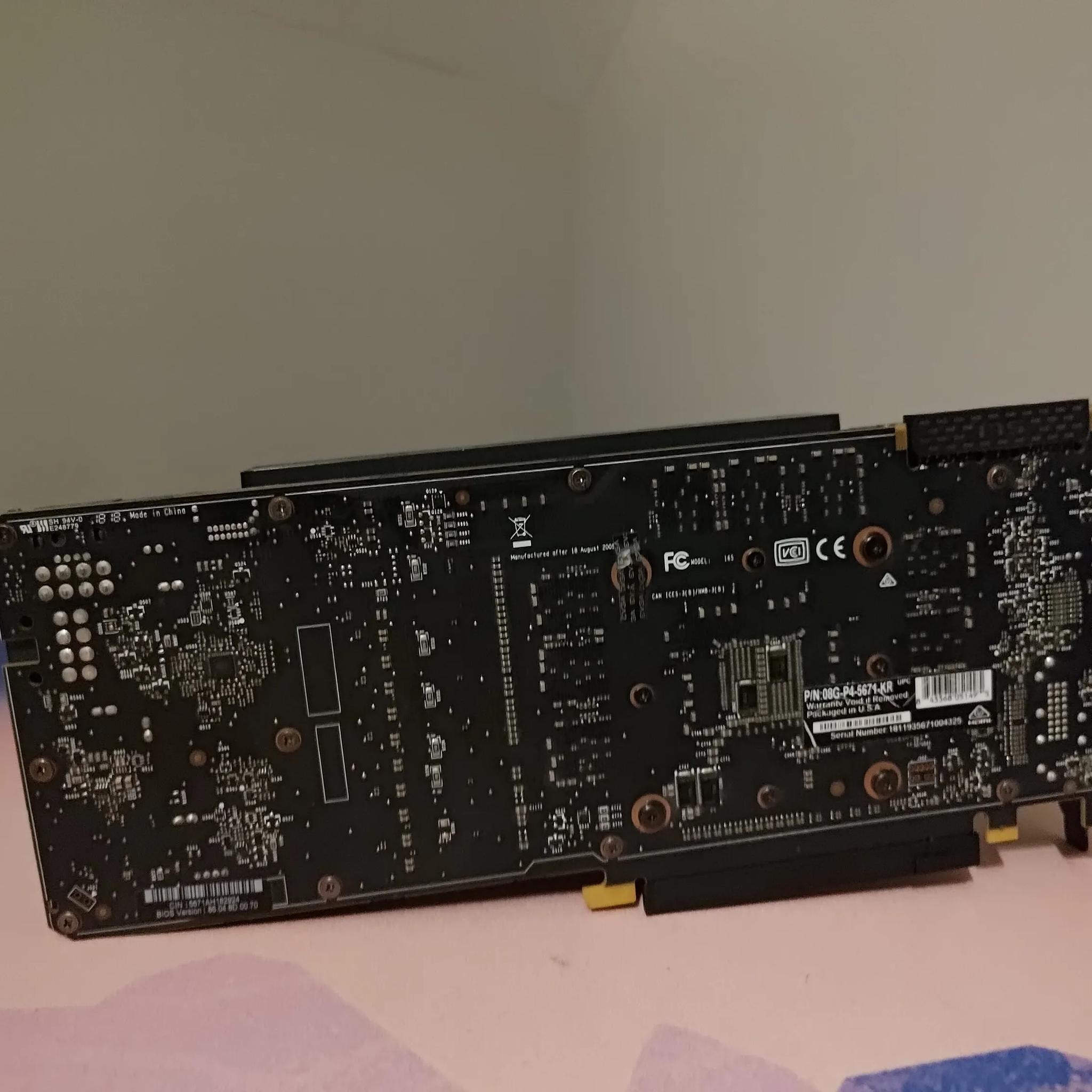 EVGA GTX 1070Ti SC