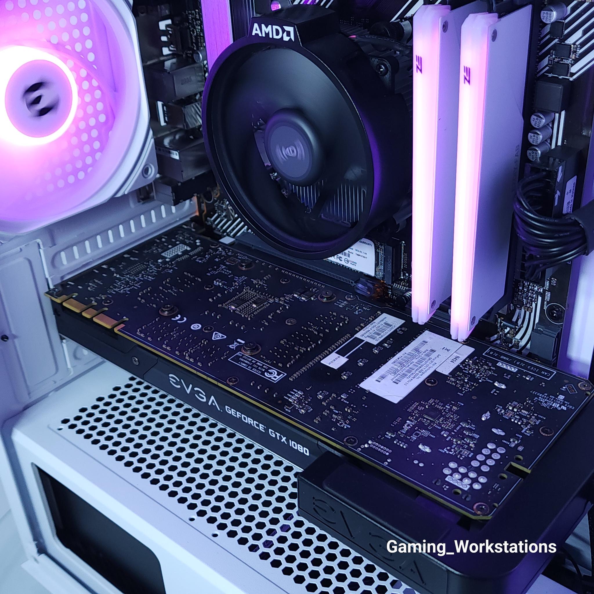 💜GTX 1070Ti●Ryzen 3 4100●1080p Gaming Computer