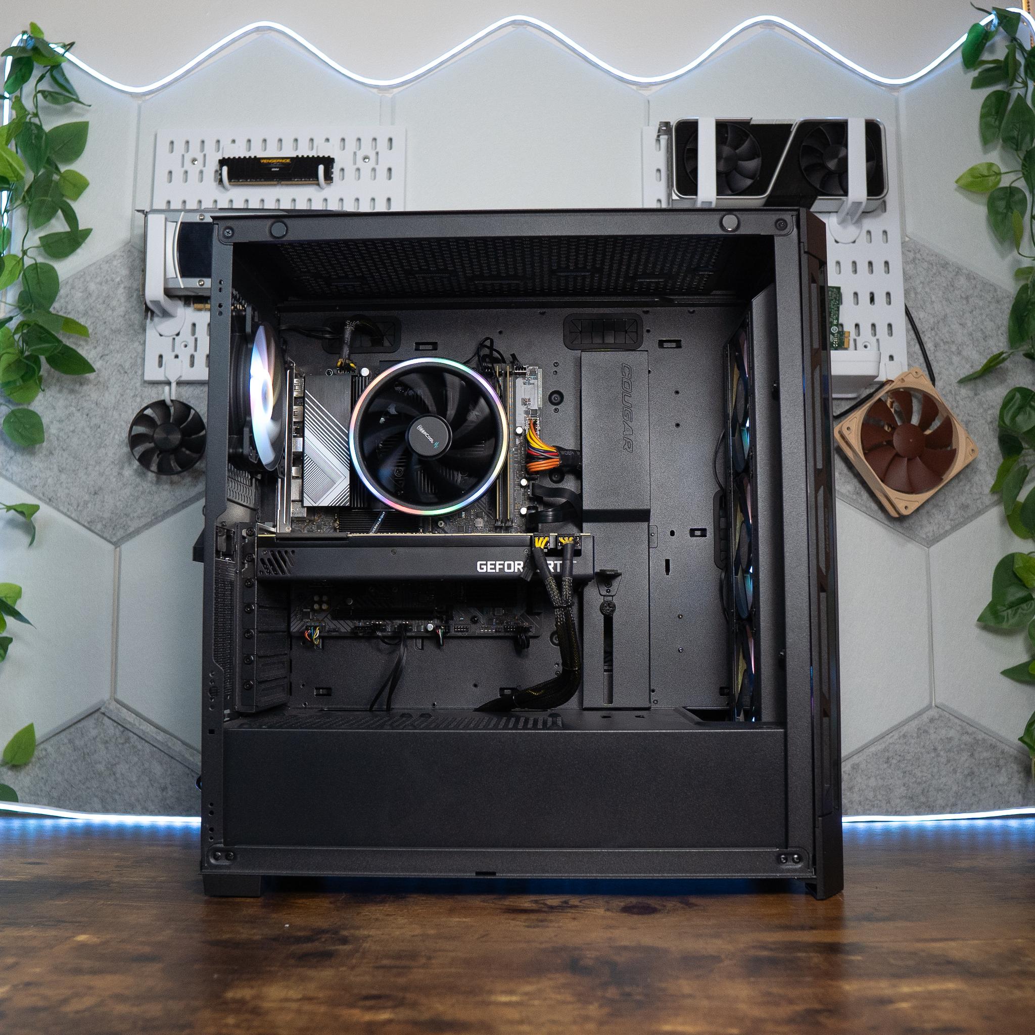 🍬🐾 | PNY RTX 2080 SUPER 8GB | RYZEN 5 7500F | 32GB DDR5 RAM | 1TB NVME SSD + 1TB HDD | Candy Cougar