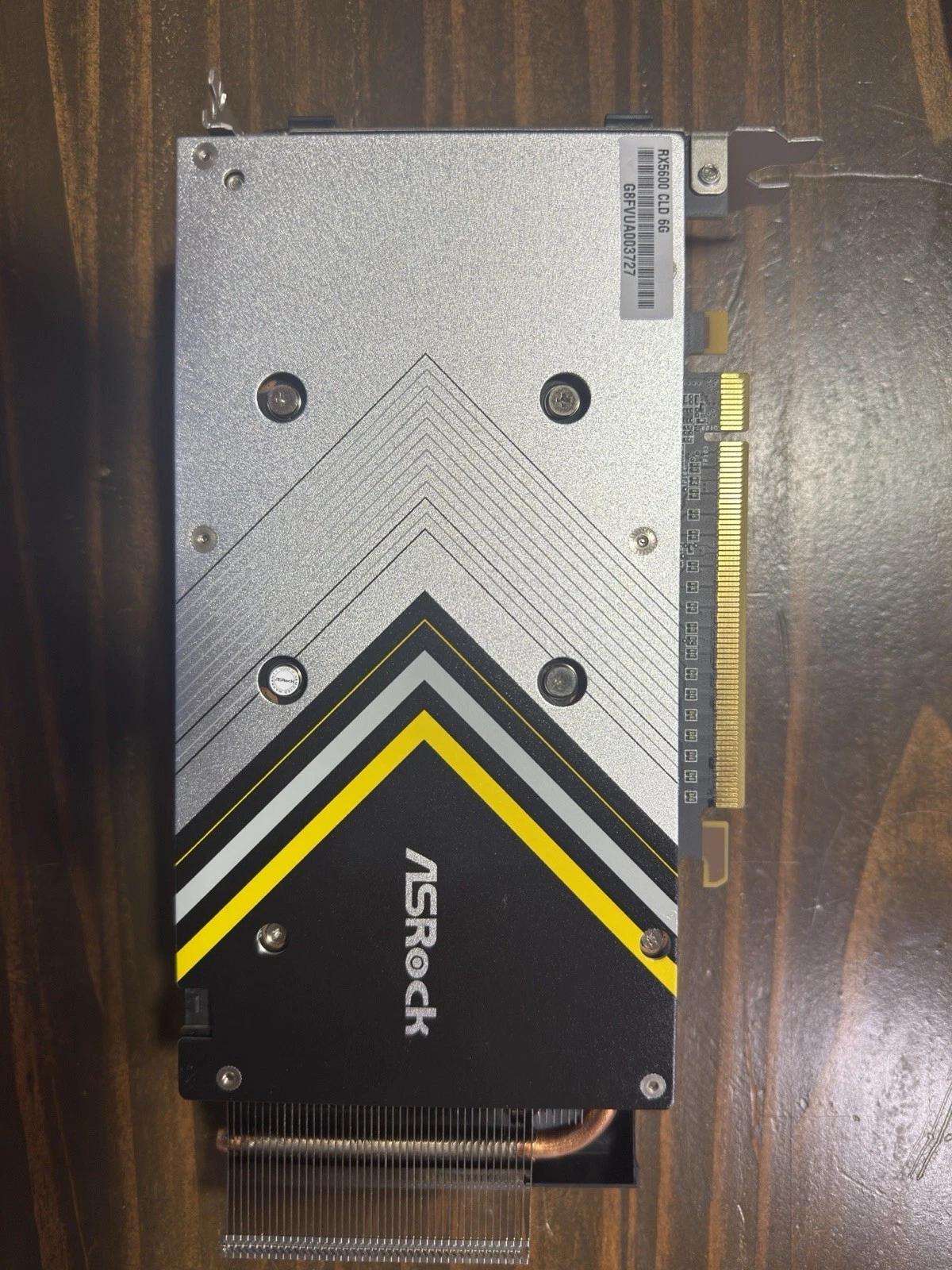 RX 5600 XT 6GB - ASRock Challenger Radeon DDR6 unused
