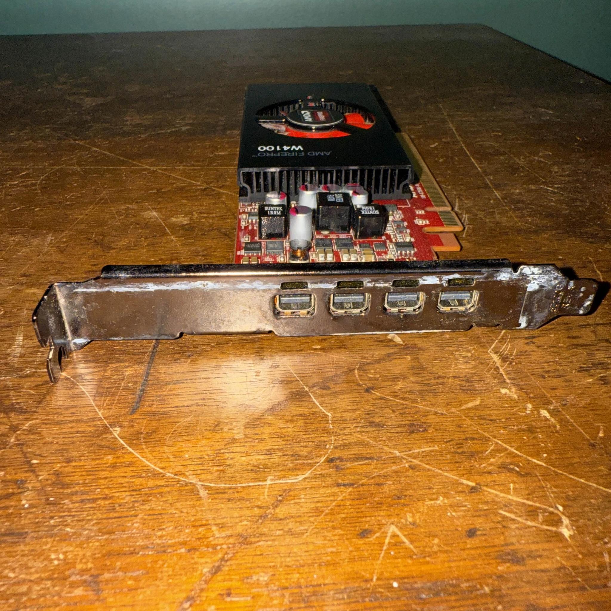 AMD FirePro W4100 Workstation GPU
