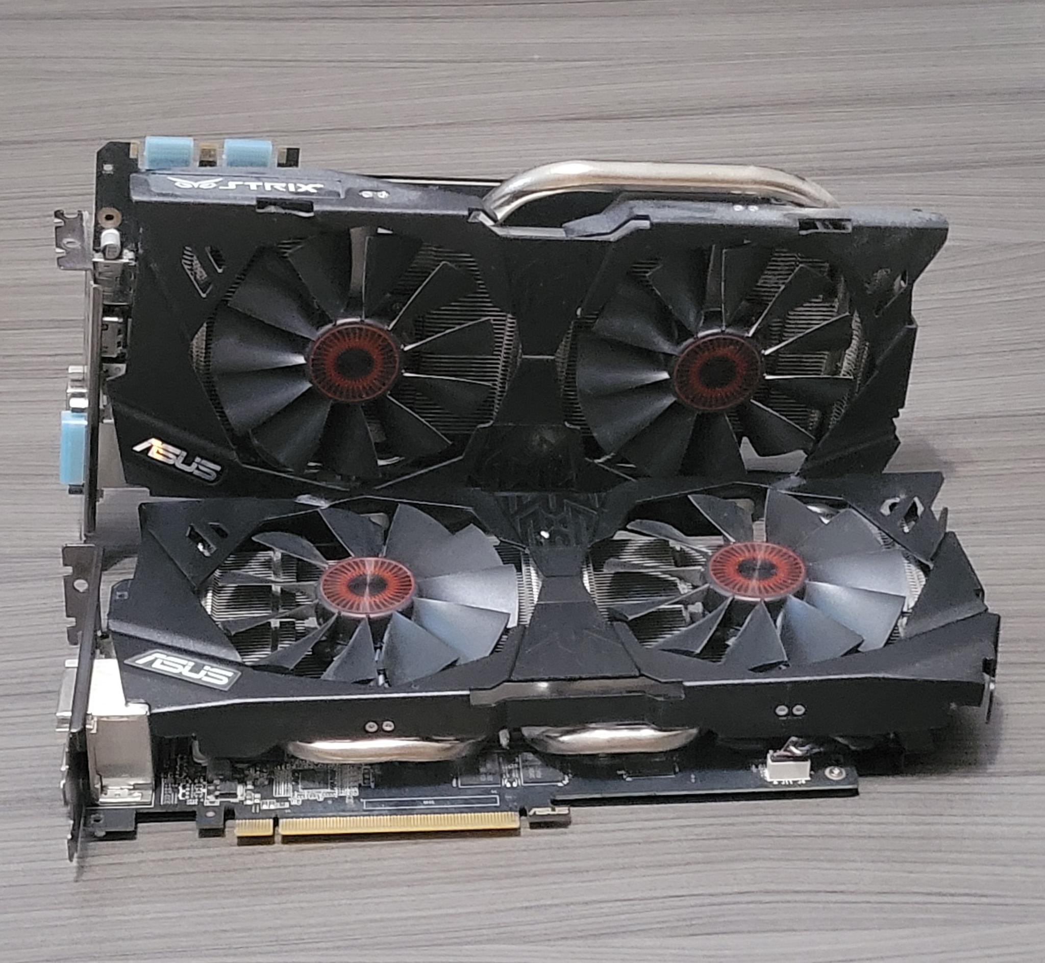 2x NVIDIA GTX 970 Asus Strix