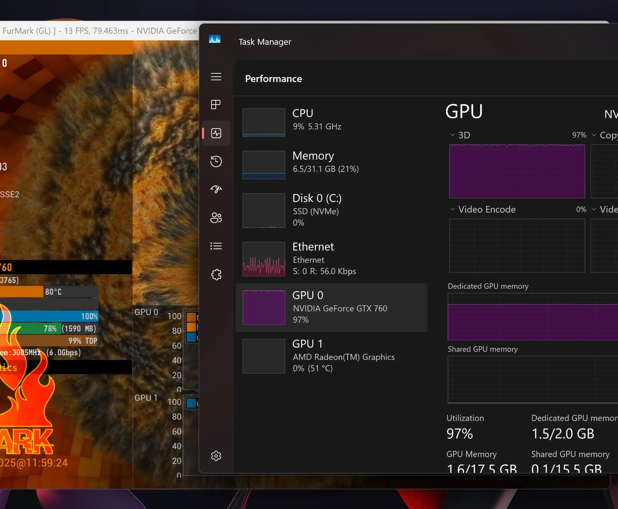 EVGA ACX GTX 760 Dual BIOS 2GB