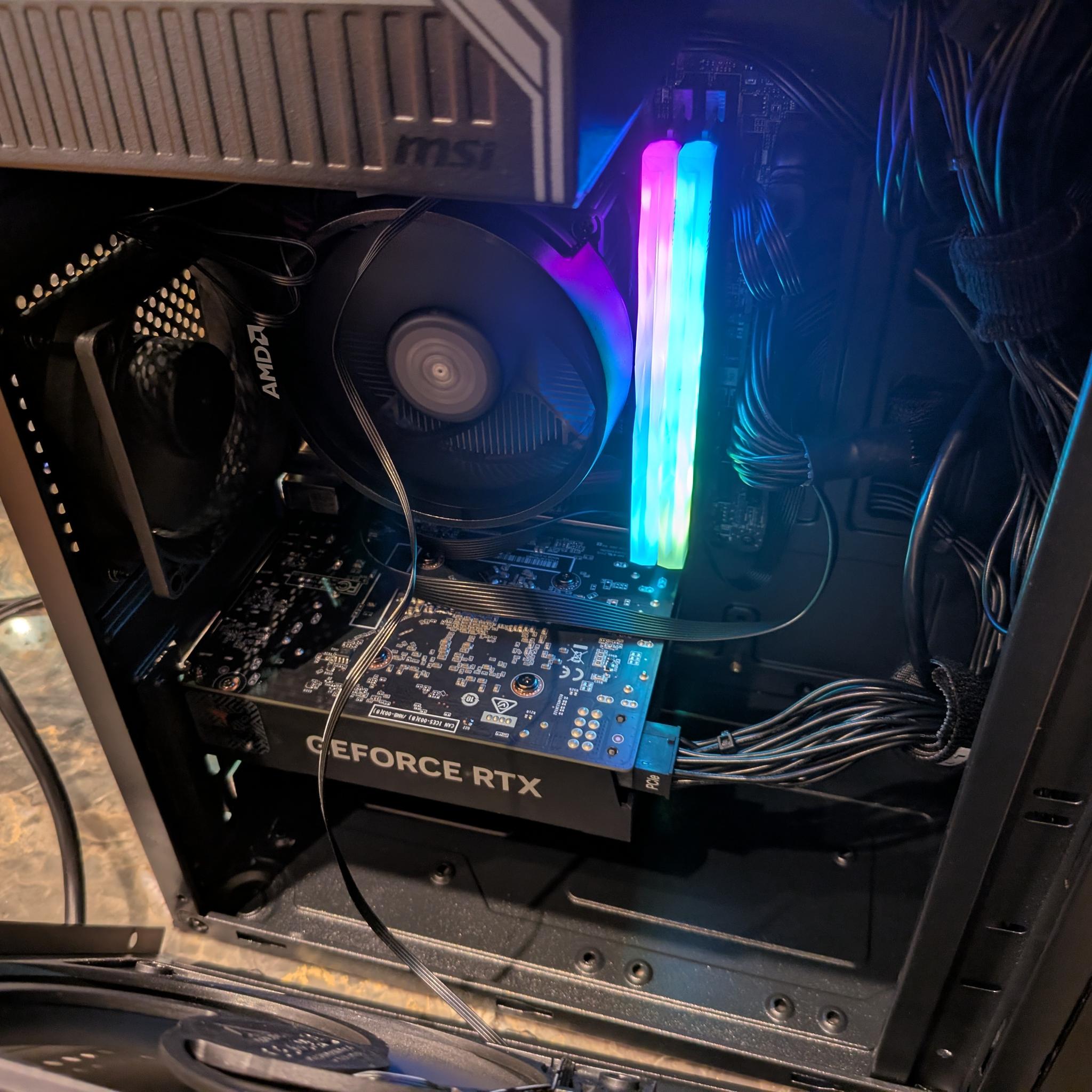 1080p RTX Sleeper - RTX 4060, Ryzen 5 3600, 32 GB RAM, 1 TB