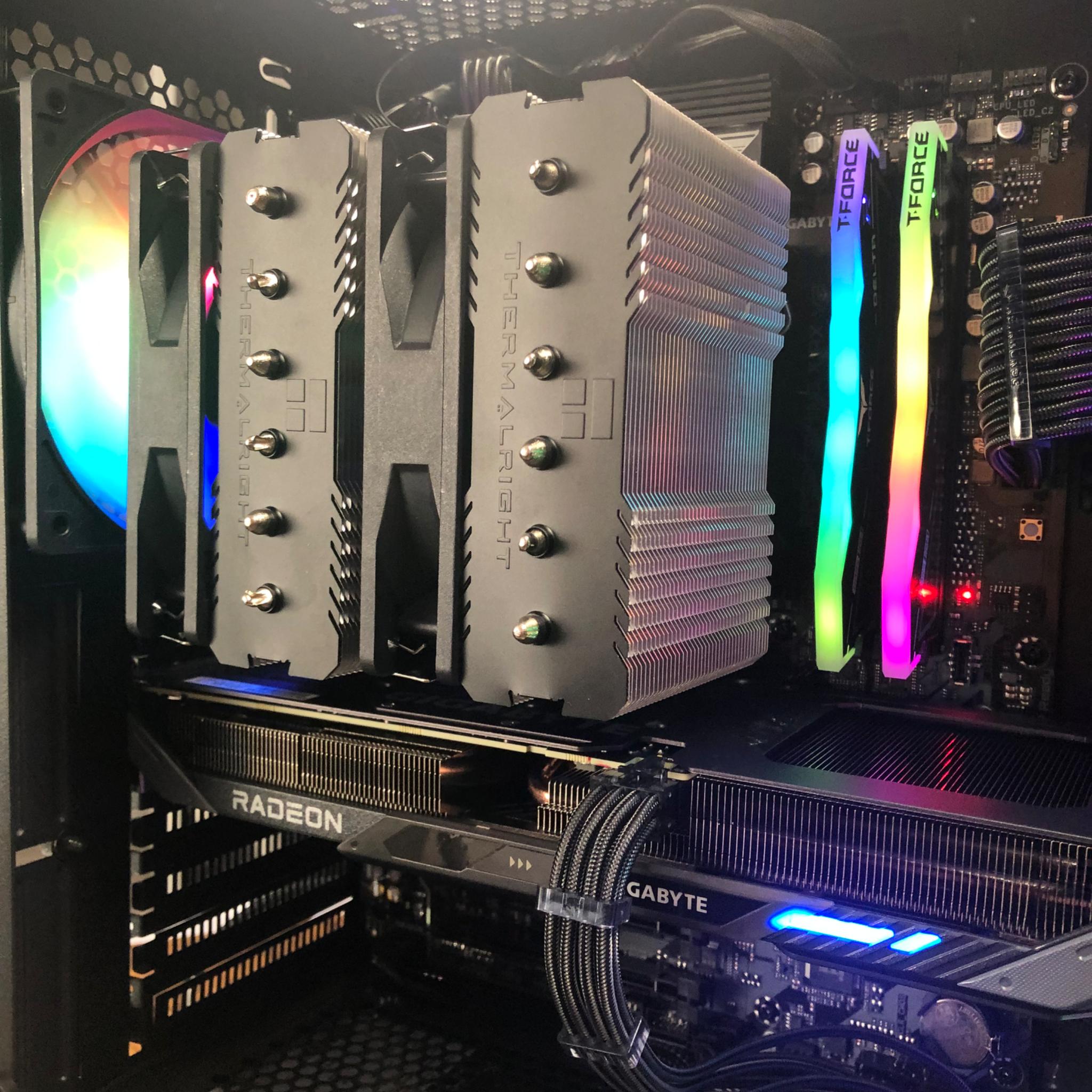 RGBEAST🌈7700X💥9060XT 16GB🌈NEW BUILD!